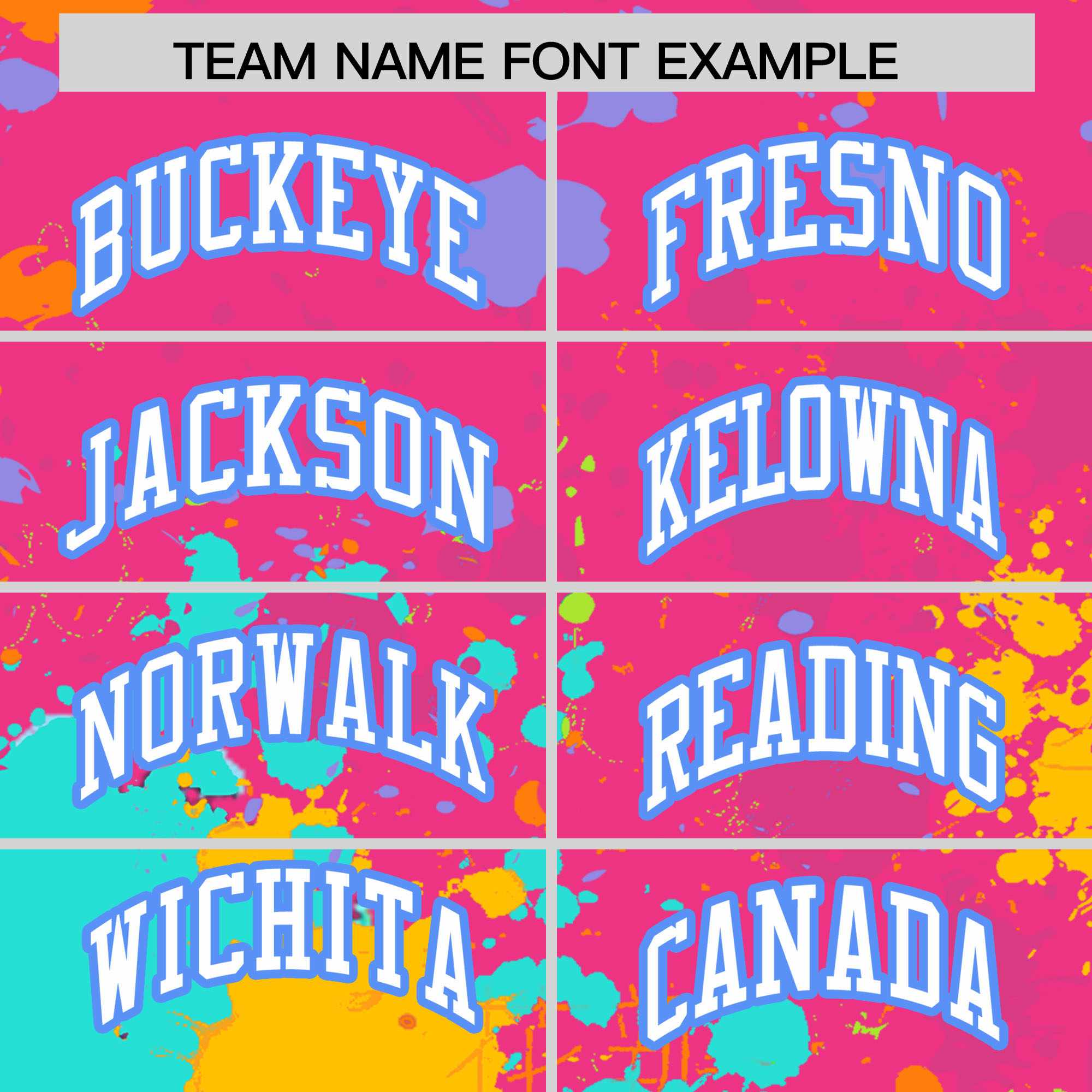Custom Pink Graffiti Fashion Baseball Jersey For Women| KXKSHOP
