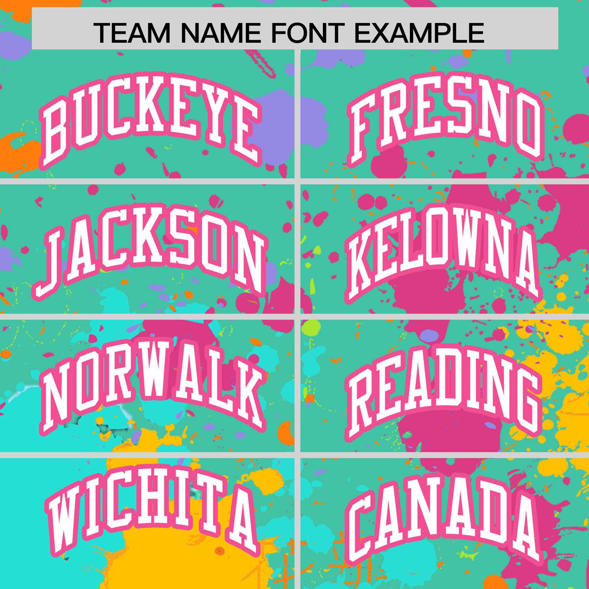 Custom Bright Green Graffiti Fashion Baseball Jersey For Women| KXKSHOP