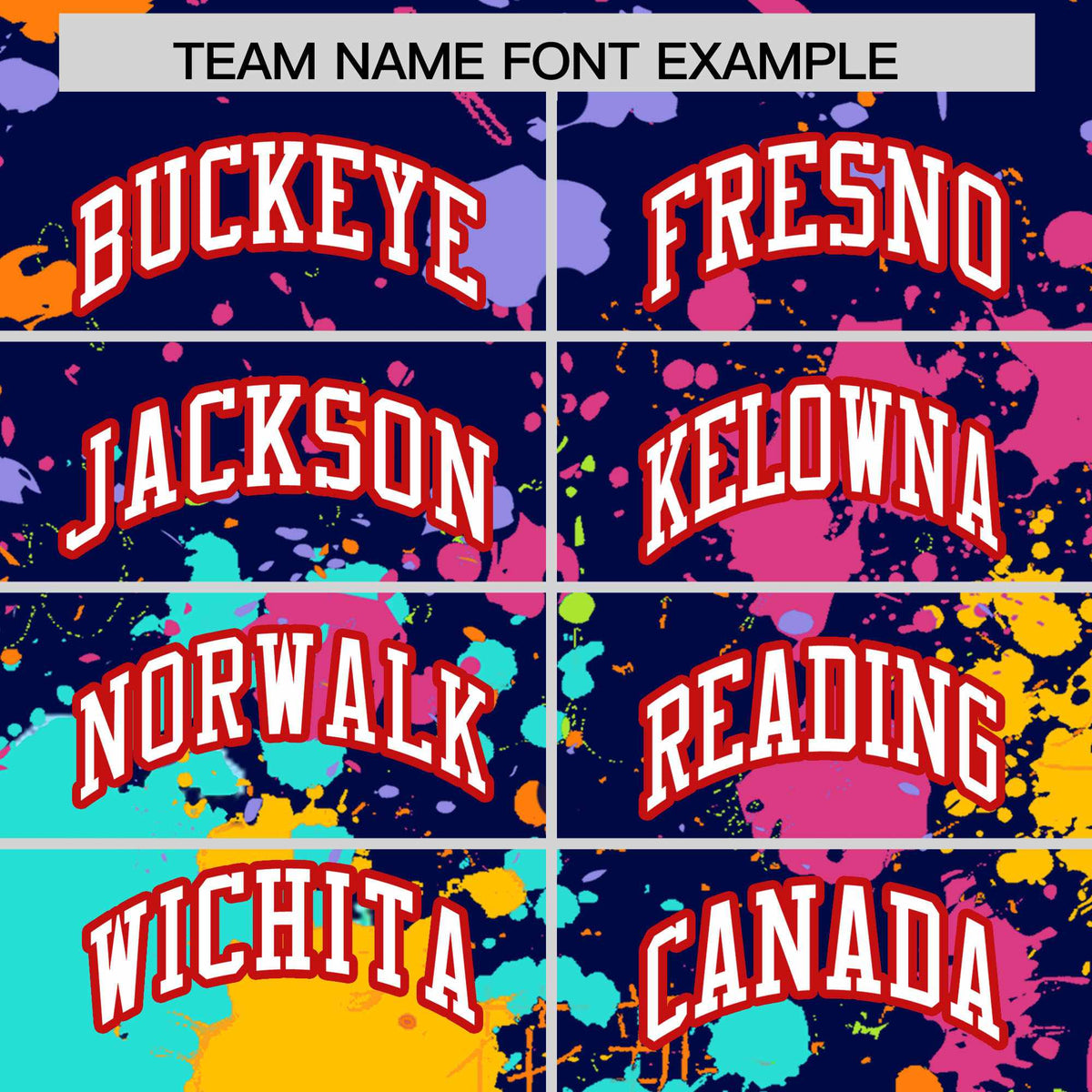 Custom Navy Graffiti Fashion Baseball Jersey For Women| KXKSHOP