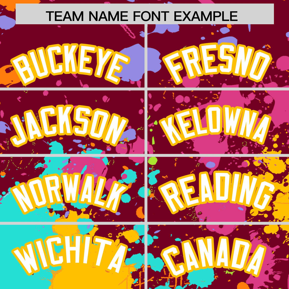 Custom Crimson Graffiti Fashion Baseball Jersey For Women| KXKSHOP