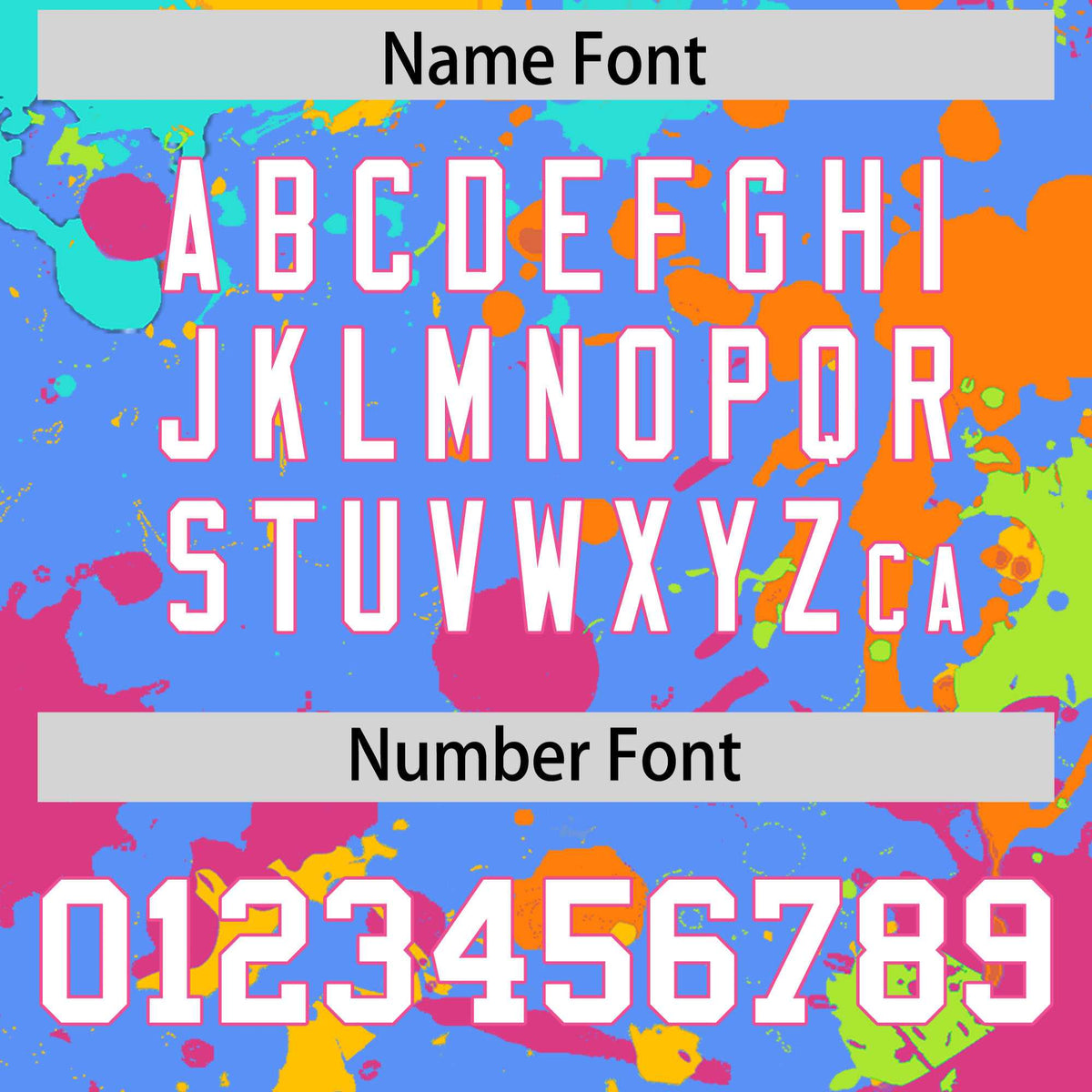 Custom Powder Blue Graffiti Fashion Baseball Jersey For Women| KXKSHOP