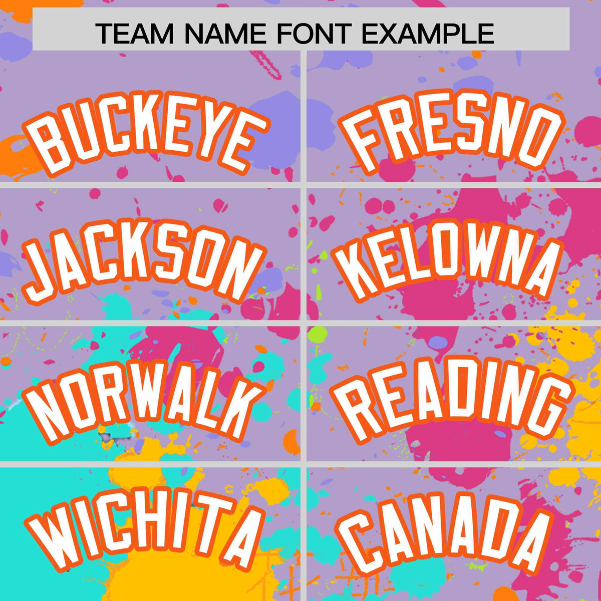 Custom Light Purple Graffiti Fashion Baseball Jersey For Women| KXKSHOP