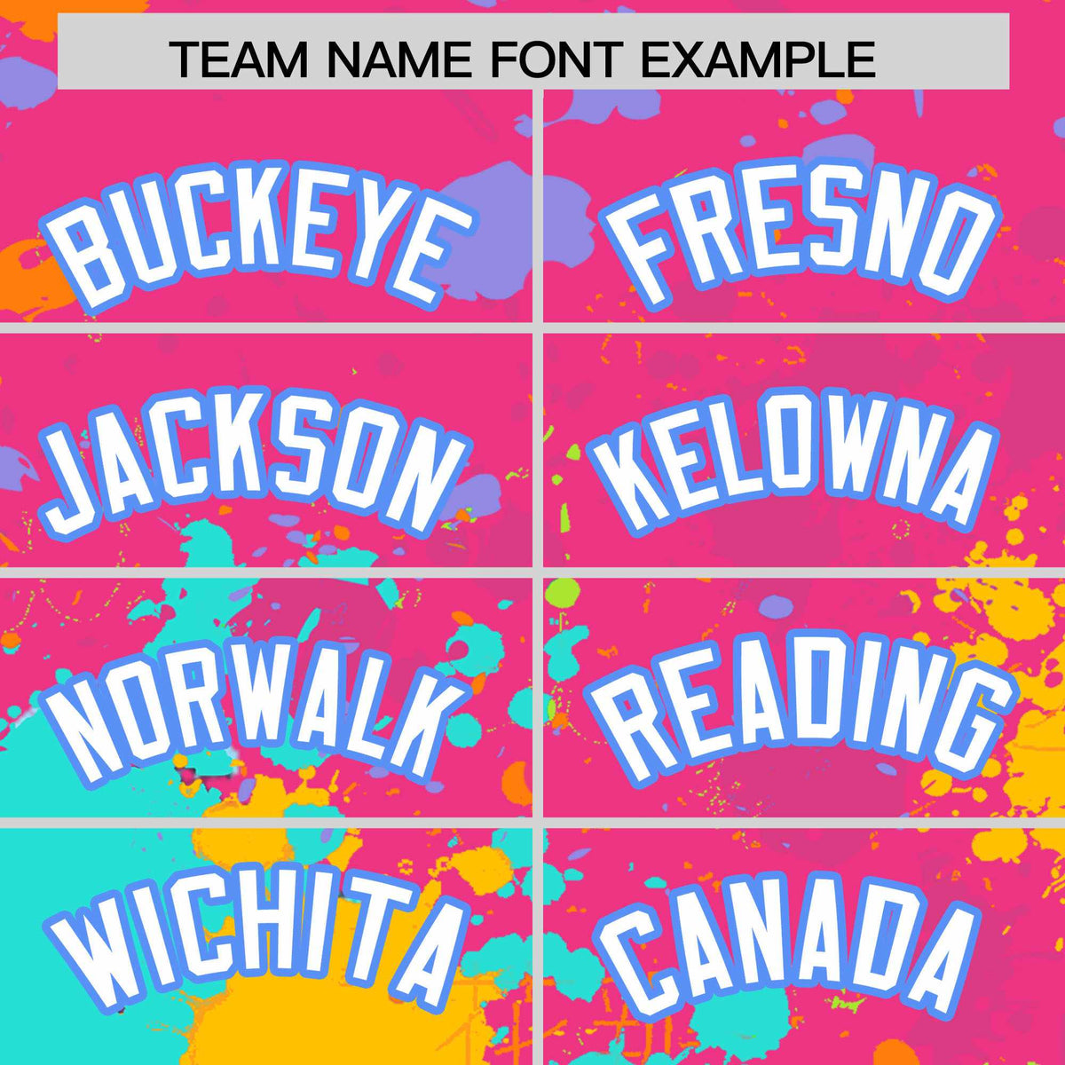 Custom Pink Graffiti Fashion Baseball Jersey For Women| KXKSHOP