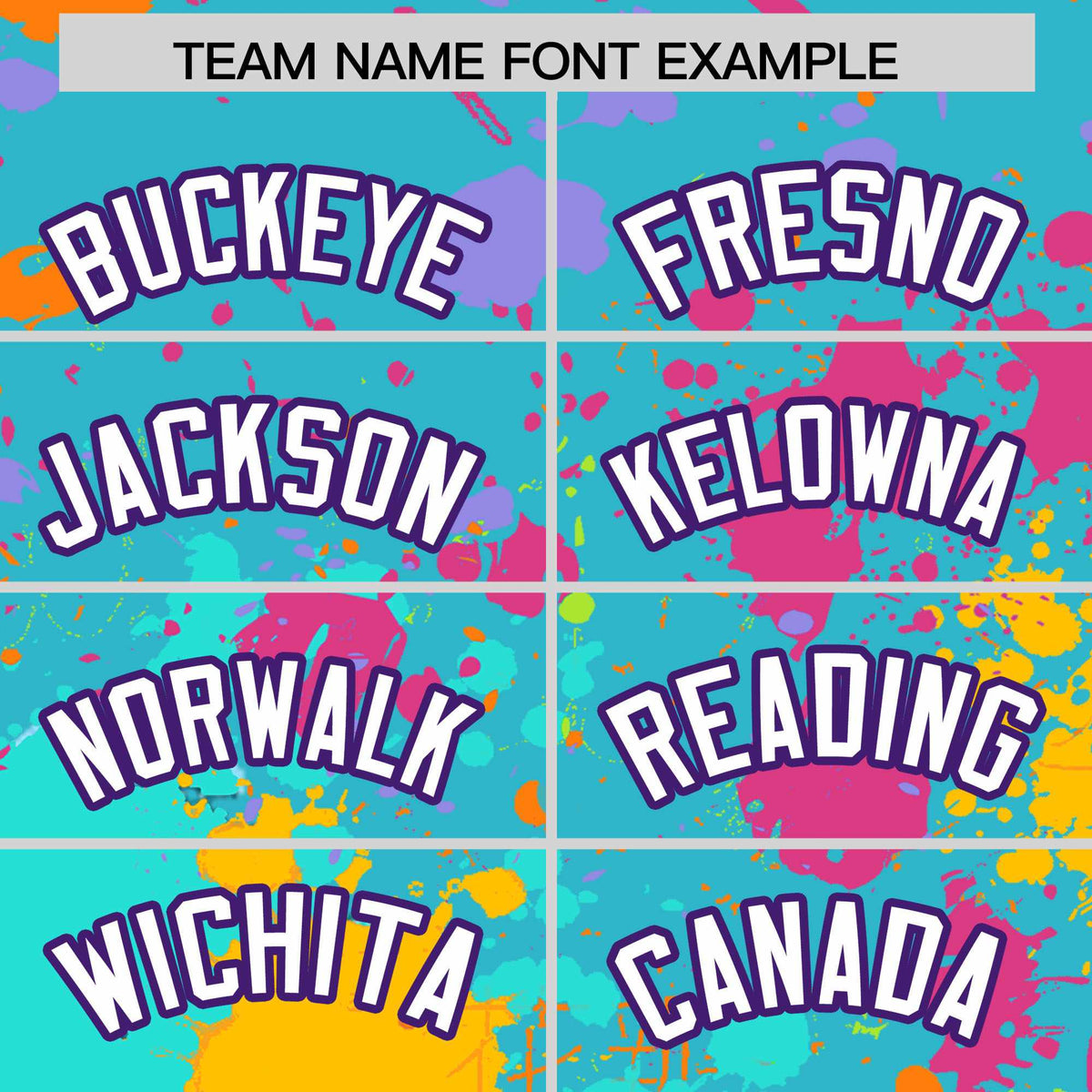 Custom Sky Blue Graffiti Fashion Baseball Jersey For Women| KXKSHOP