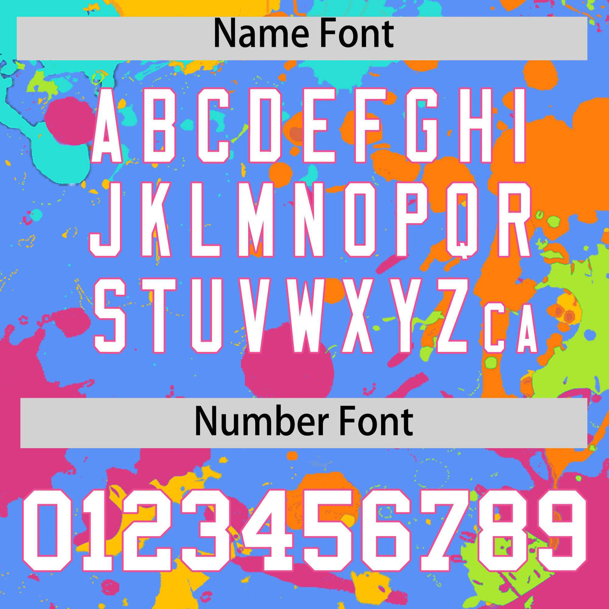 Custom Powder Blue Graffiti Fashion Baseball Jersey For Women| KXKSHOP