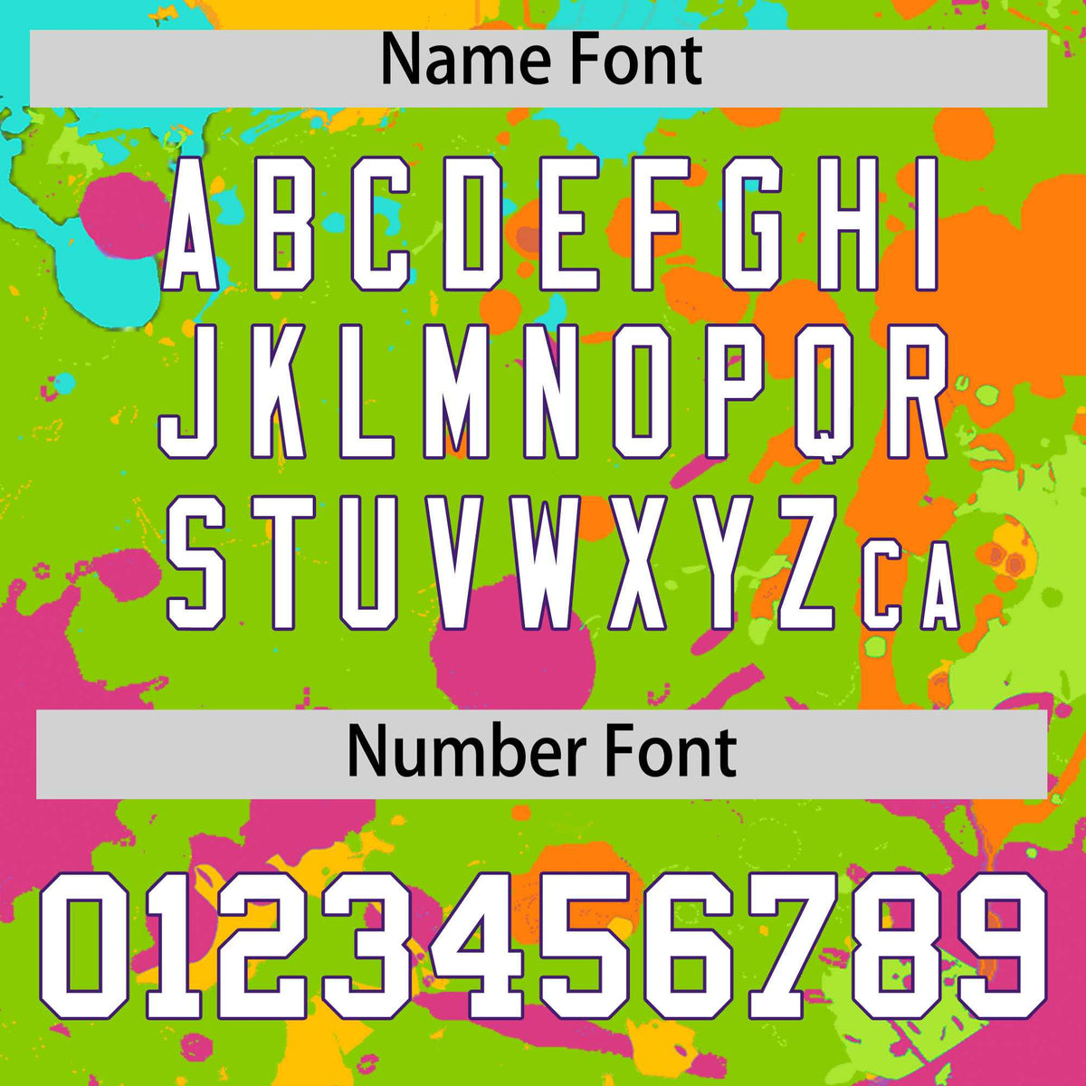 Custom Neon Green Graffiti Fashion Baseball Jersey For Women| KXKSHOP