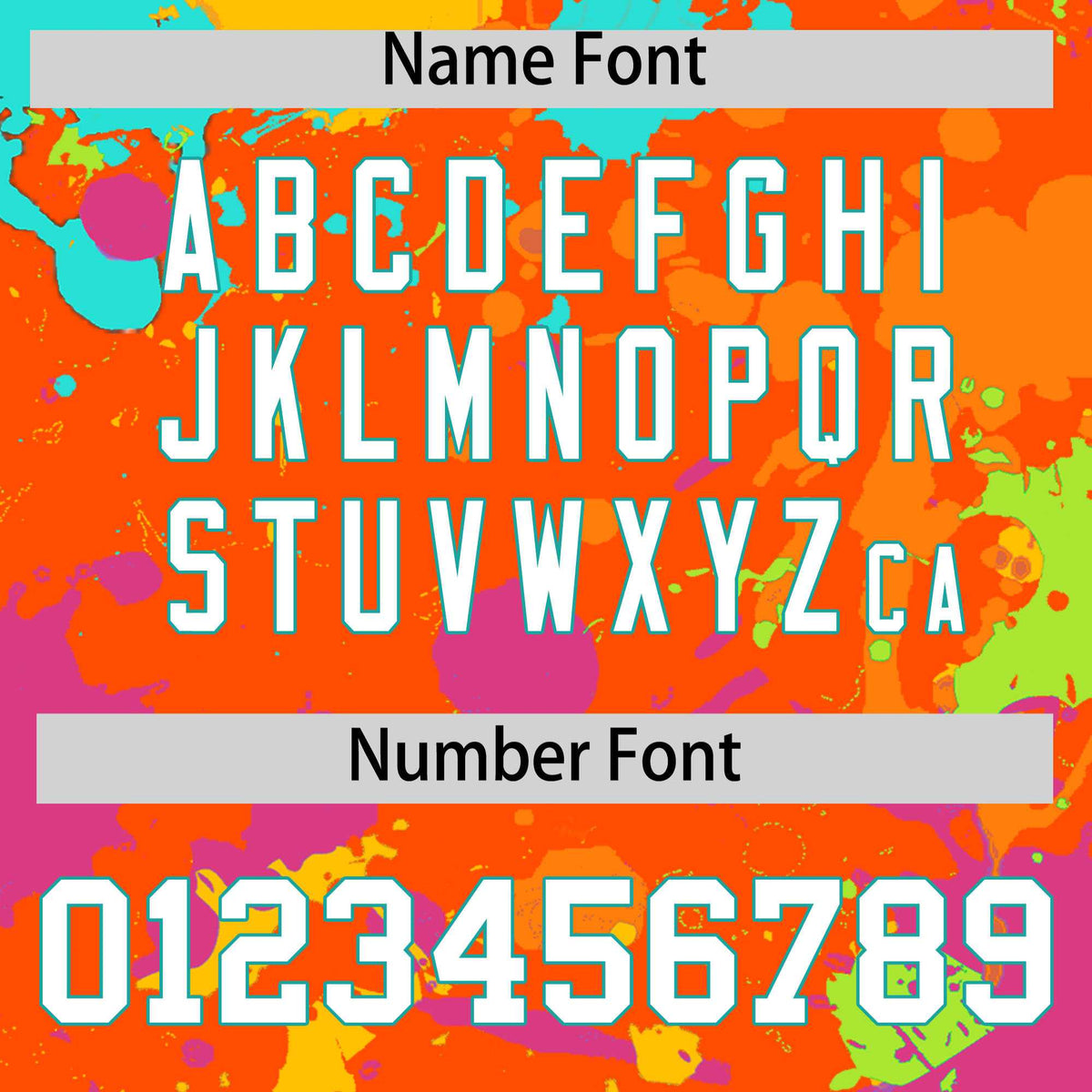 Custom Orange Graffiti Fashion Baseball Jersey For Women| KXKSHOP