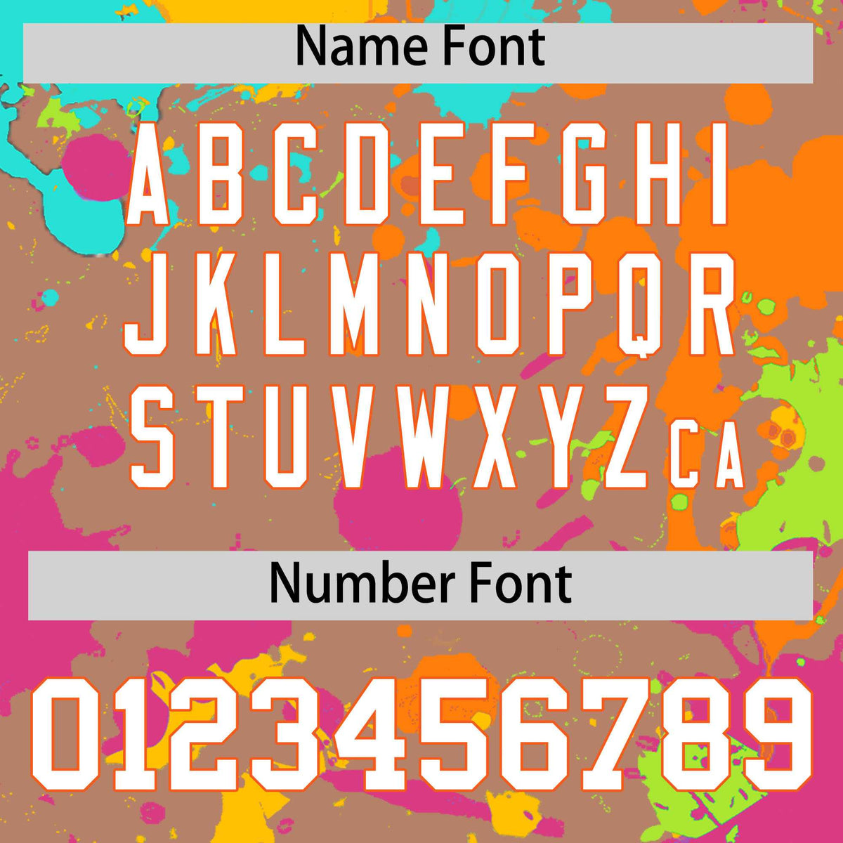 Custom Khaki Graffiti Fashion Baseball Jersey For Women| KXKSHOP