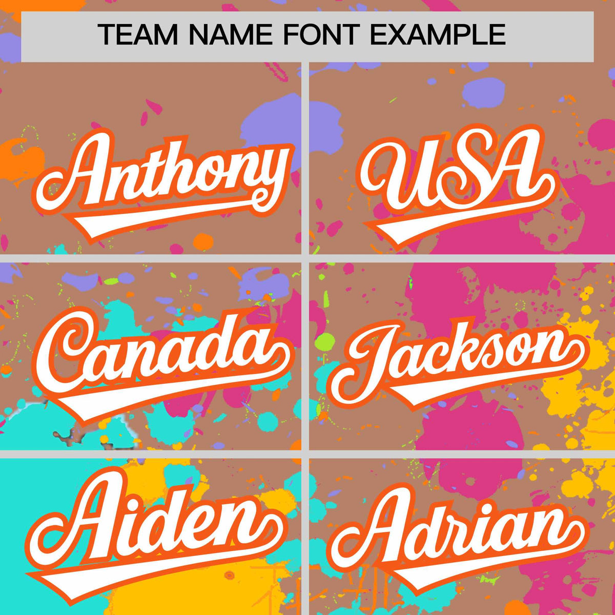 Custom Khaki Graffiti Fashion Baseball Jersey For Women| KXKSHOP