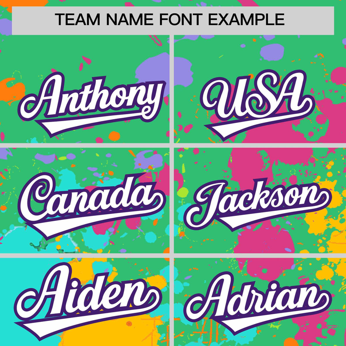 Custom Green Graffiti Fashion Baseball Jersey For Women| KXKSHOP