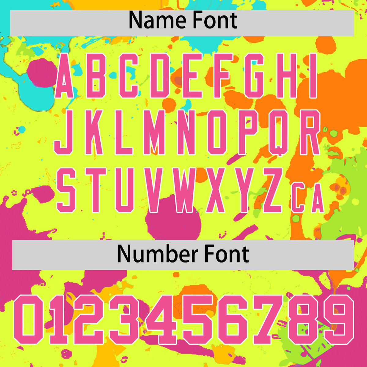 Custom Fluorescent Green Graffiti Fashion Baseball Jersey For Women| KXKSHOP