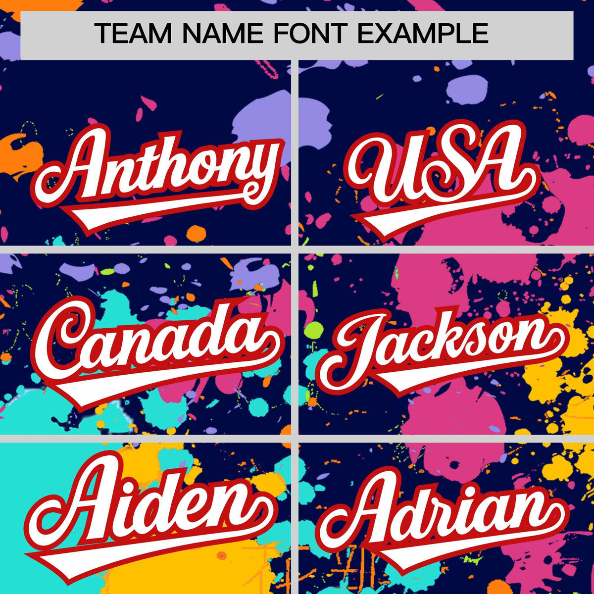 Custom Navy Graffiti Fashion Baseball Jersey For Women| KXKSHOP