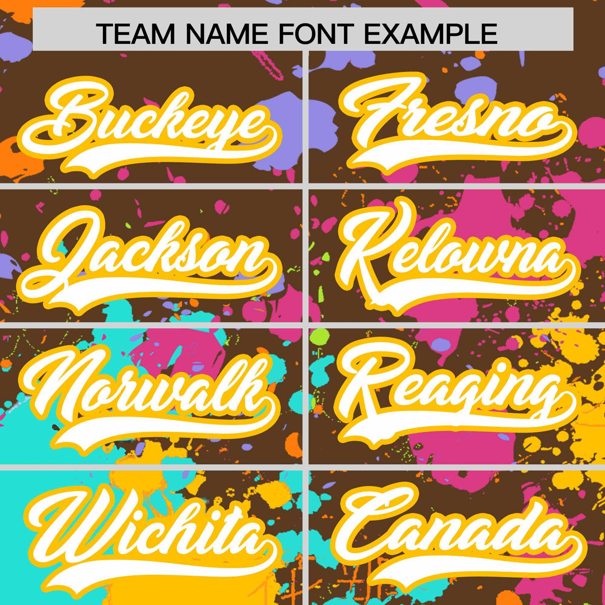 Custom Light Brown Graffiti Fashion Baseball Jersey For Women| KXKSHOP