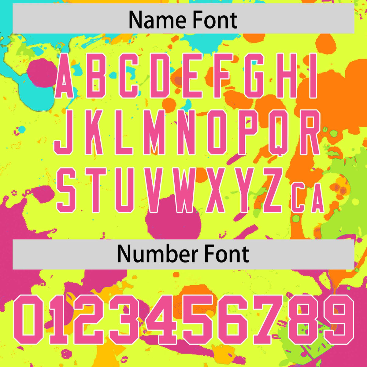 Custom Fluorescent Green Graffiti Fashion Baseball Jersey For Women| KXKSHOP