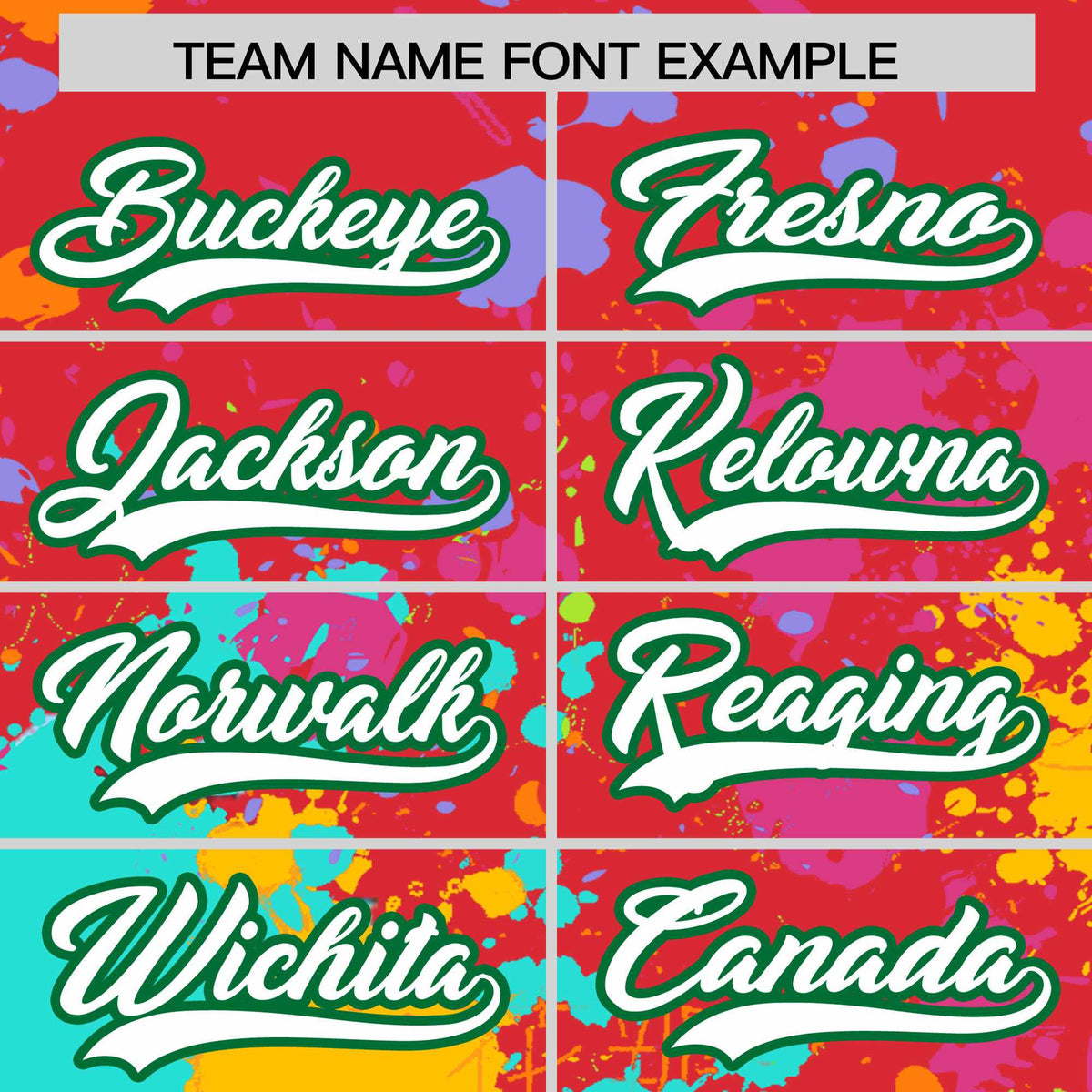 Custom Light Red Graffiti Fashion Baseball Jersey For Women| KXKSHOP