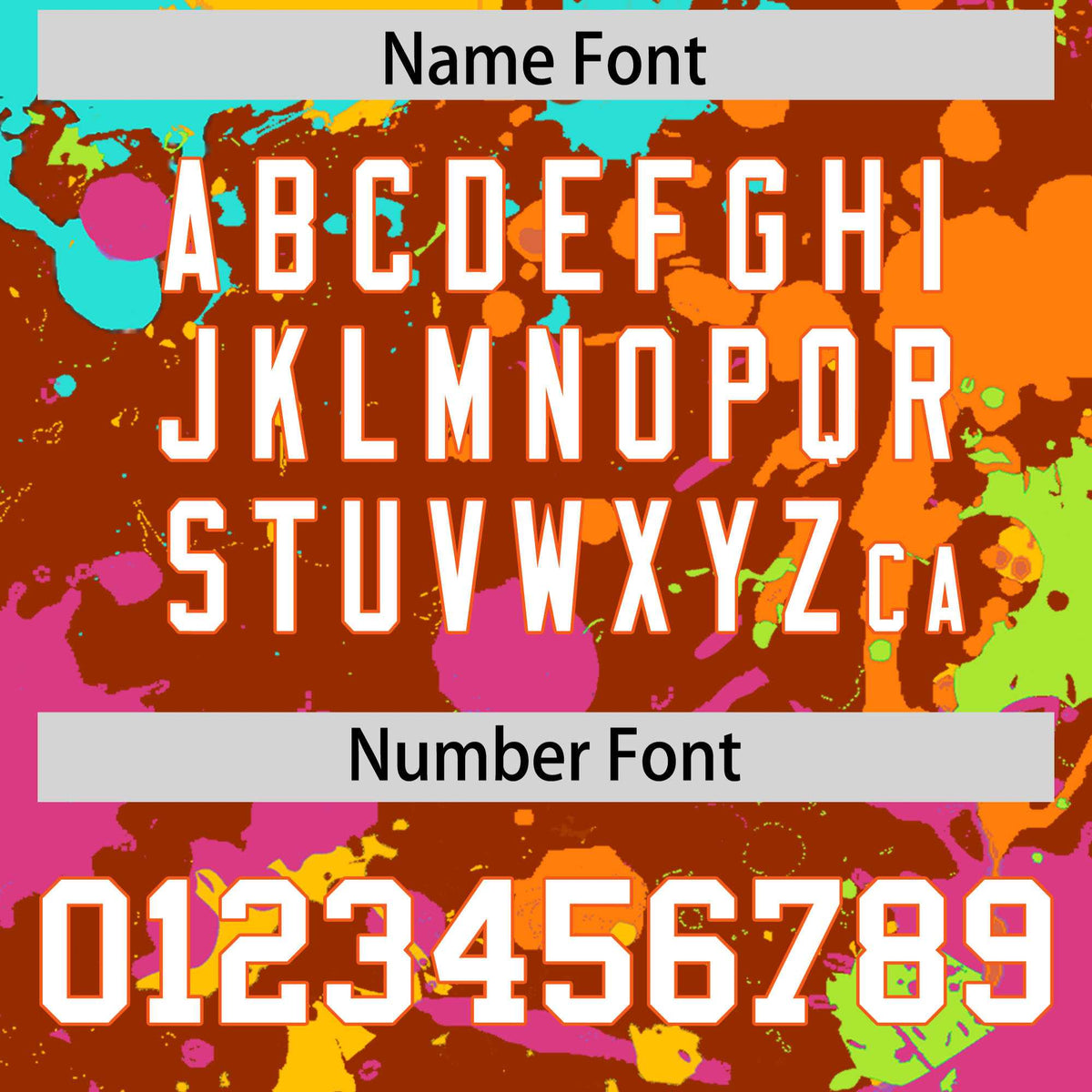 Custom Texas Orange Graffiti Fashion Baseball Jersey For Women| KXKSHOP