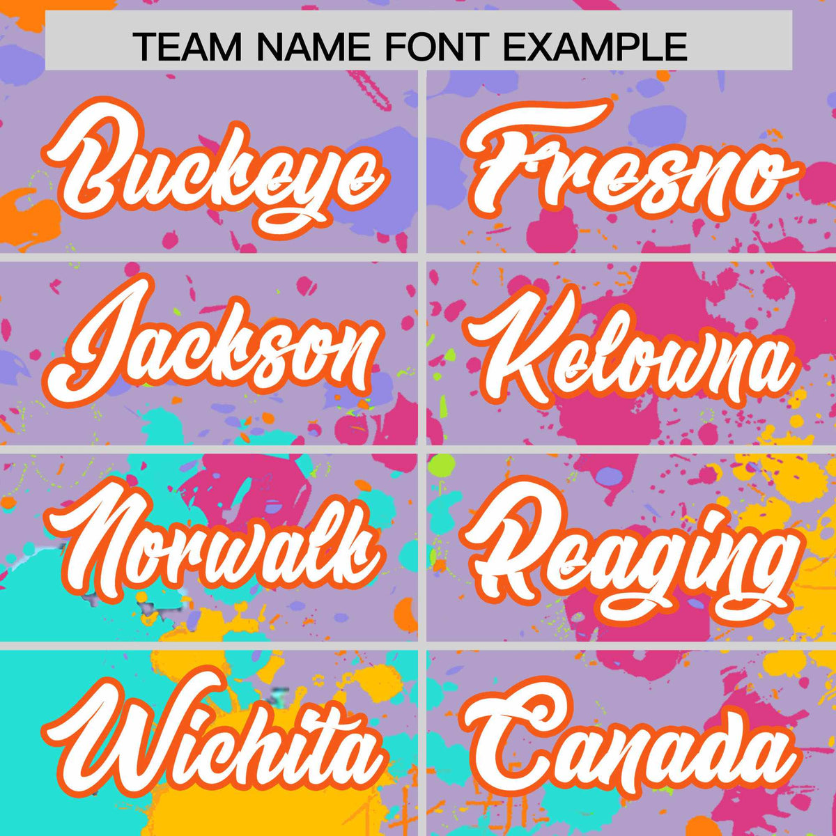 Custom Light Purple Graffiti Fashion Baseball Jersey For Women| KXKSHOP