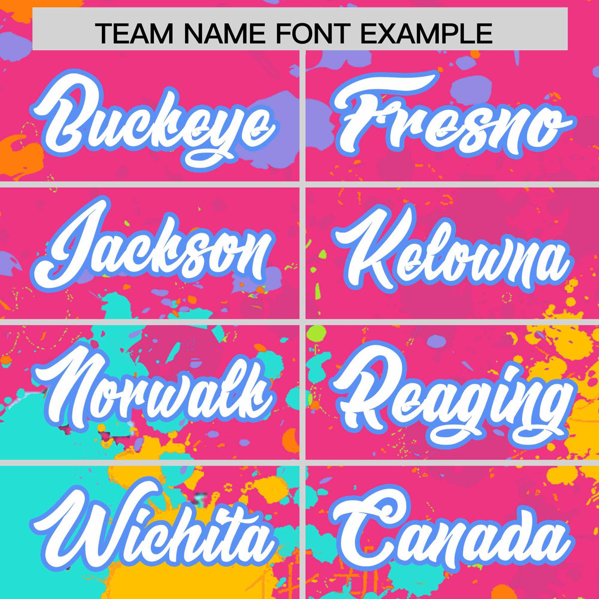 Custom Pink Graffiti Fashion Baseball Jersey For Women| KXKSHOP