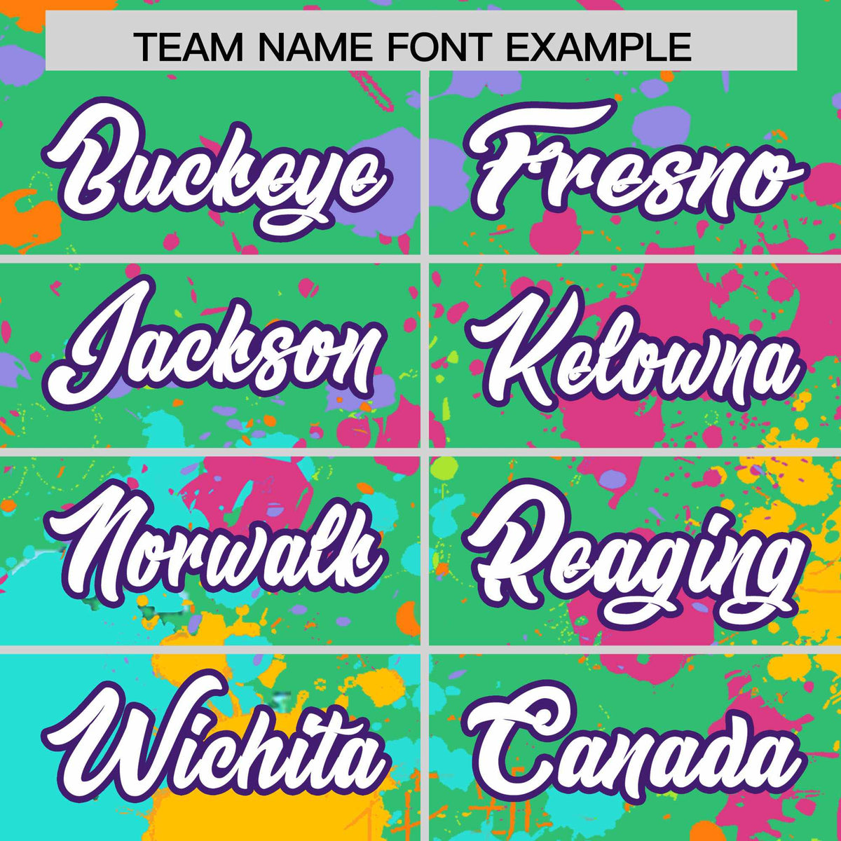 Custom Green Graffiti Fashion Baseball Jersey For Women| KXKSHOP