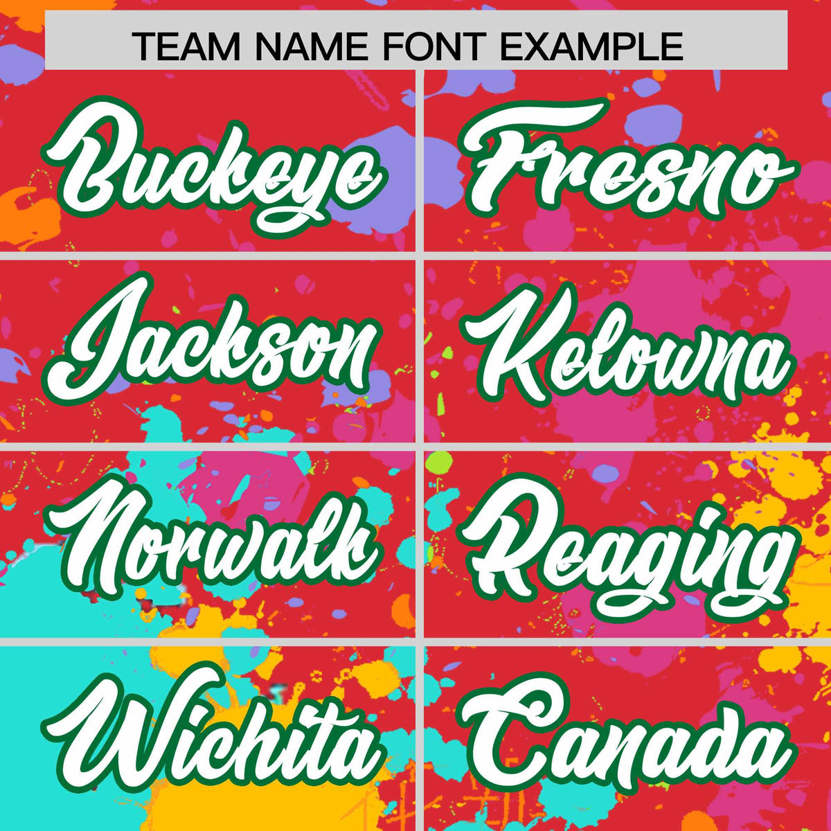 Custom Light Red Graffiti Fashion Baseball Jersey For Women| KXKSHOP