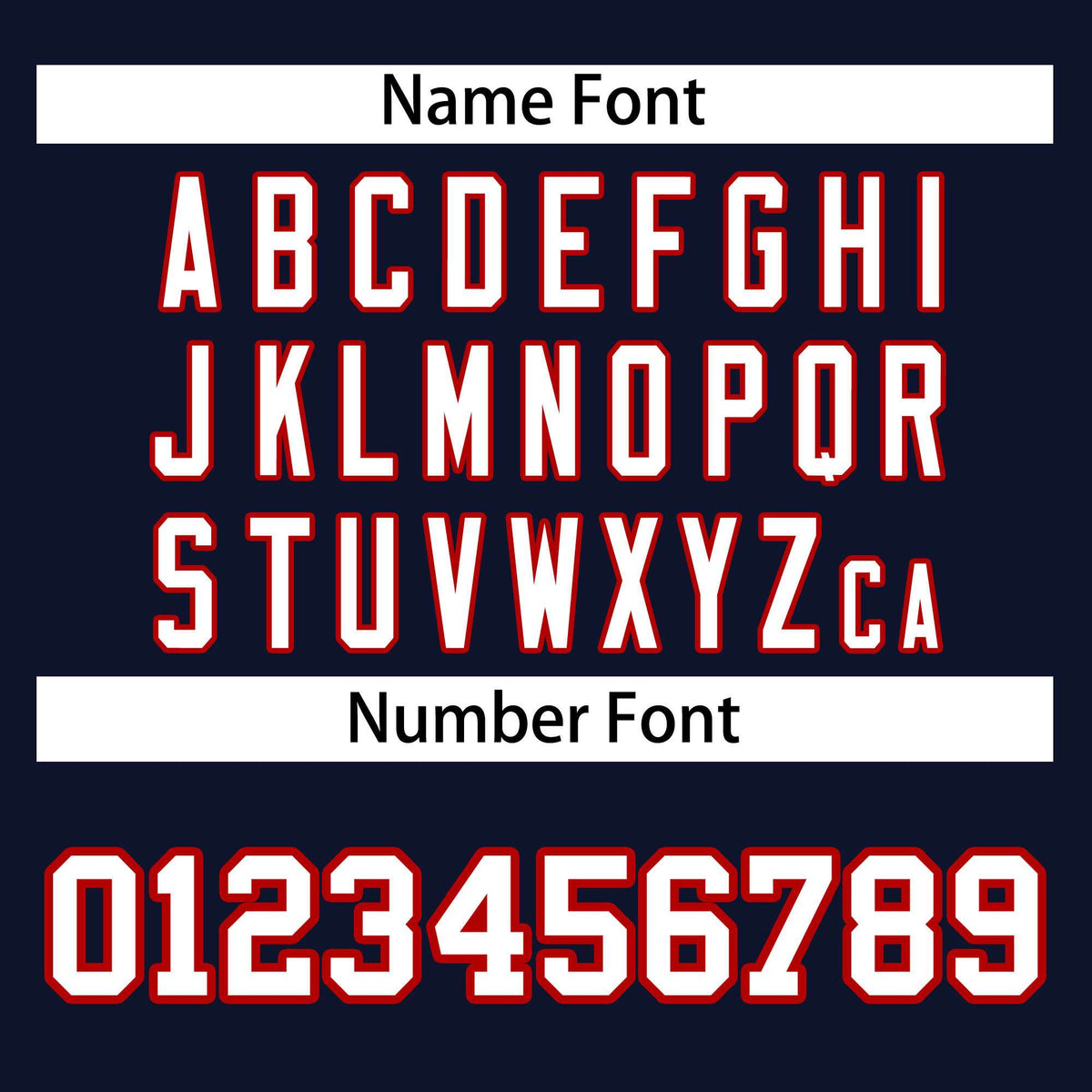 Custom Navy Red-White Classic Style Personalized Sport Pullover Hoodie| KXKSHOP