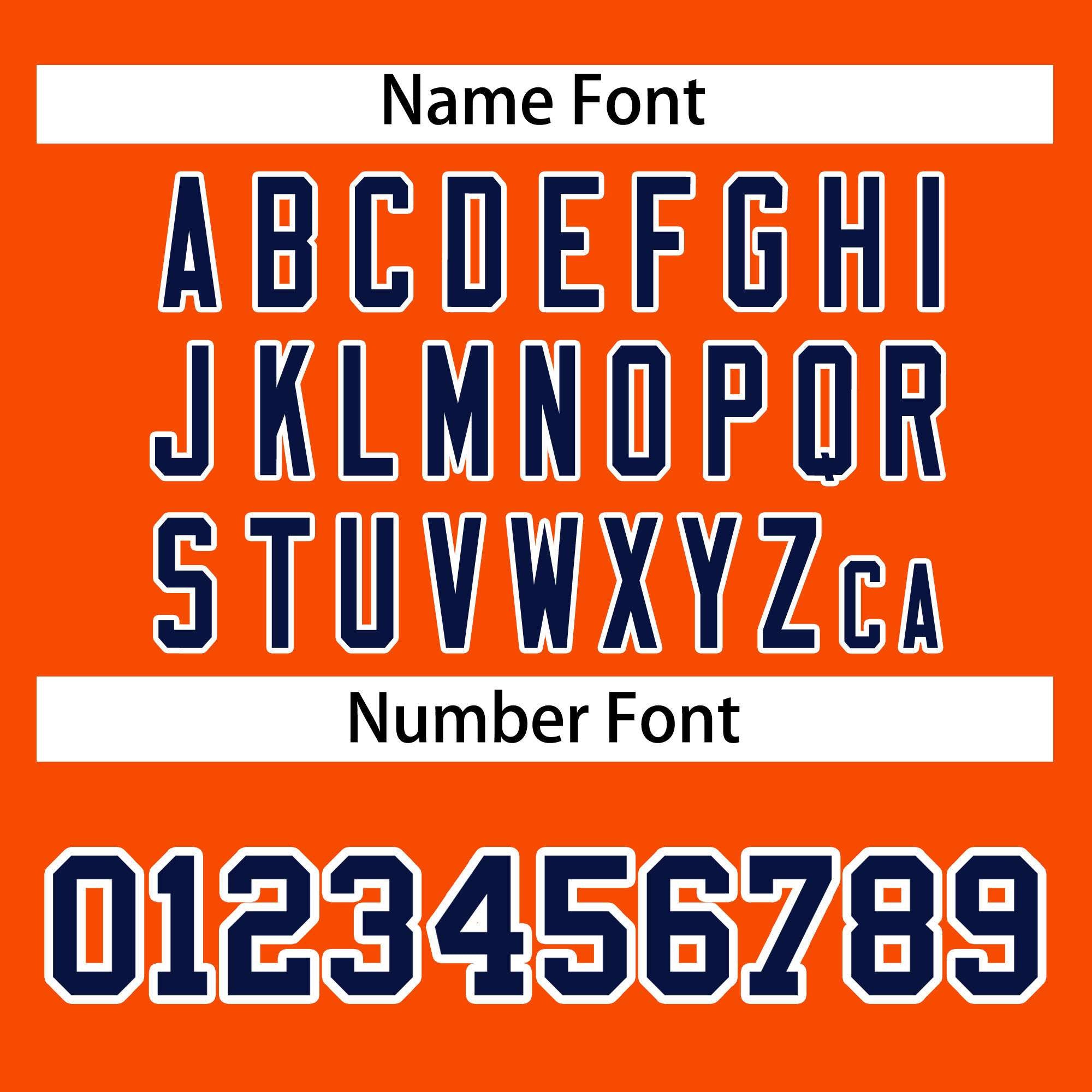 Custom Orange Royal-White Classic Style Personalized Sport Pullover Hoodie| KXKSHOP