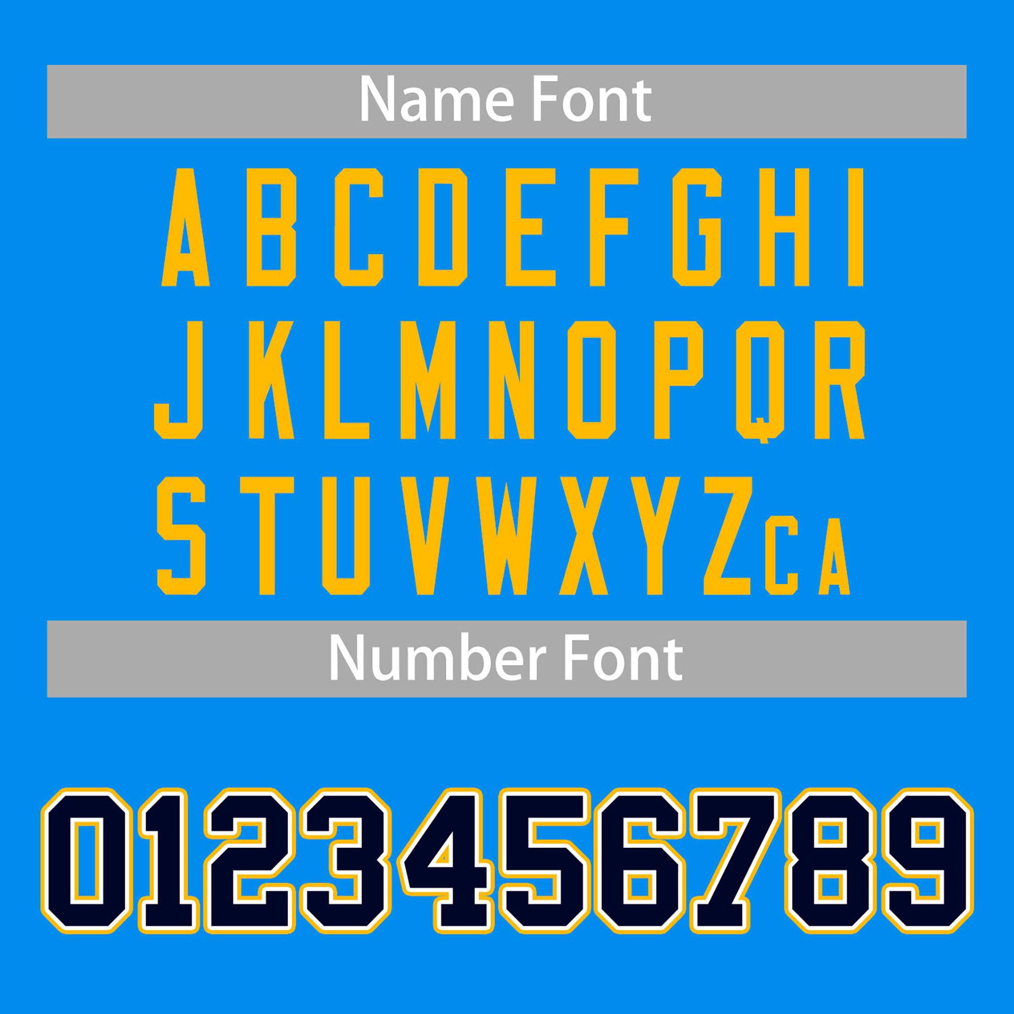 Custom Powder Blue Navy-Gold Color Block Personalized Outdoor Hooded Waterproof Jacket