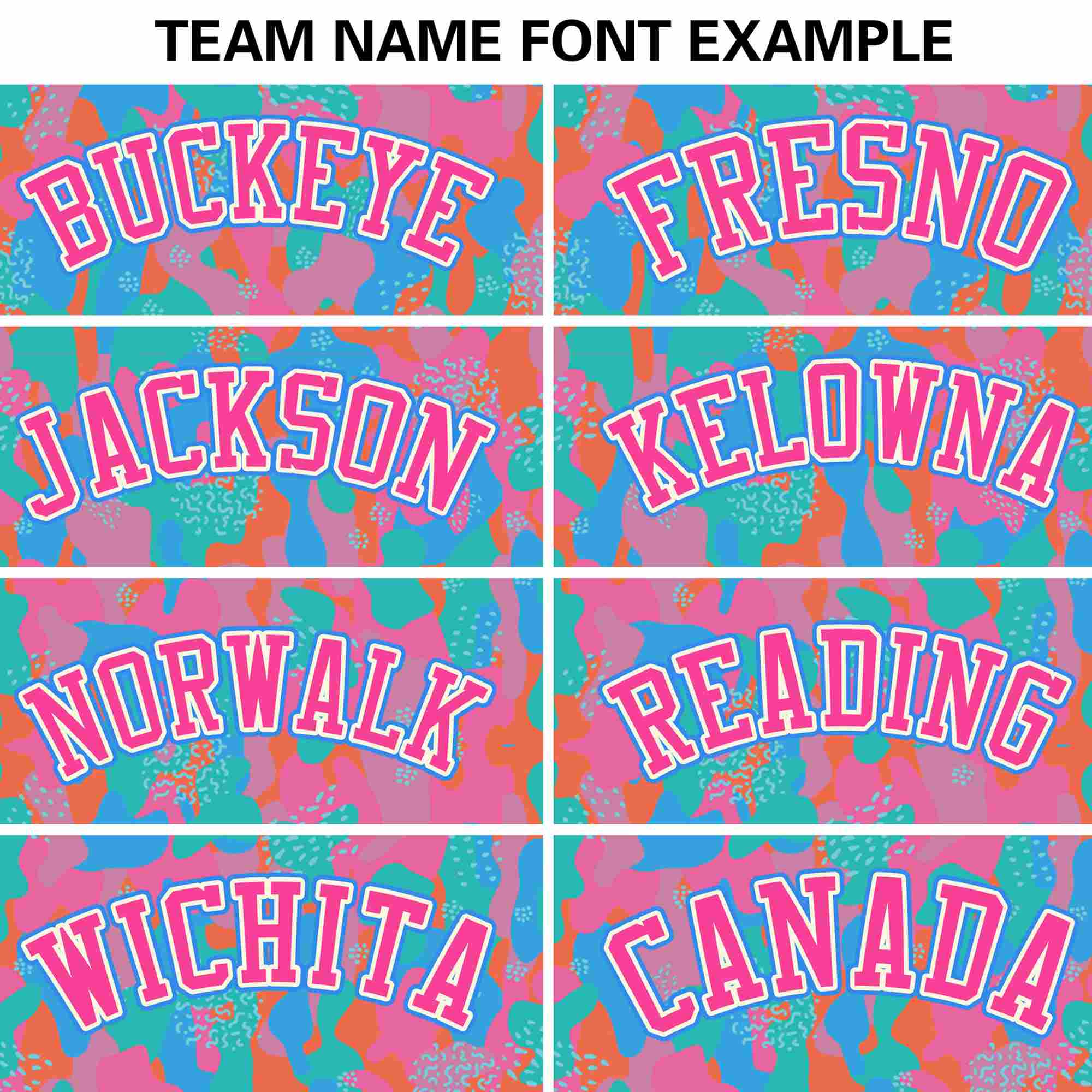 Custom Pink Cream-Powder Blue Camo Outdoor Windbreaker Personalized Waterproof Jacket