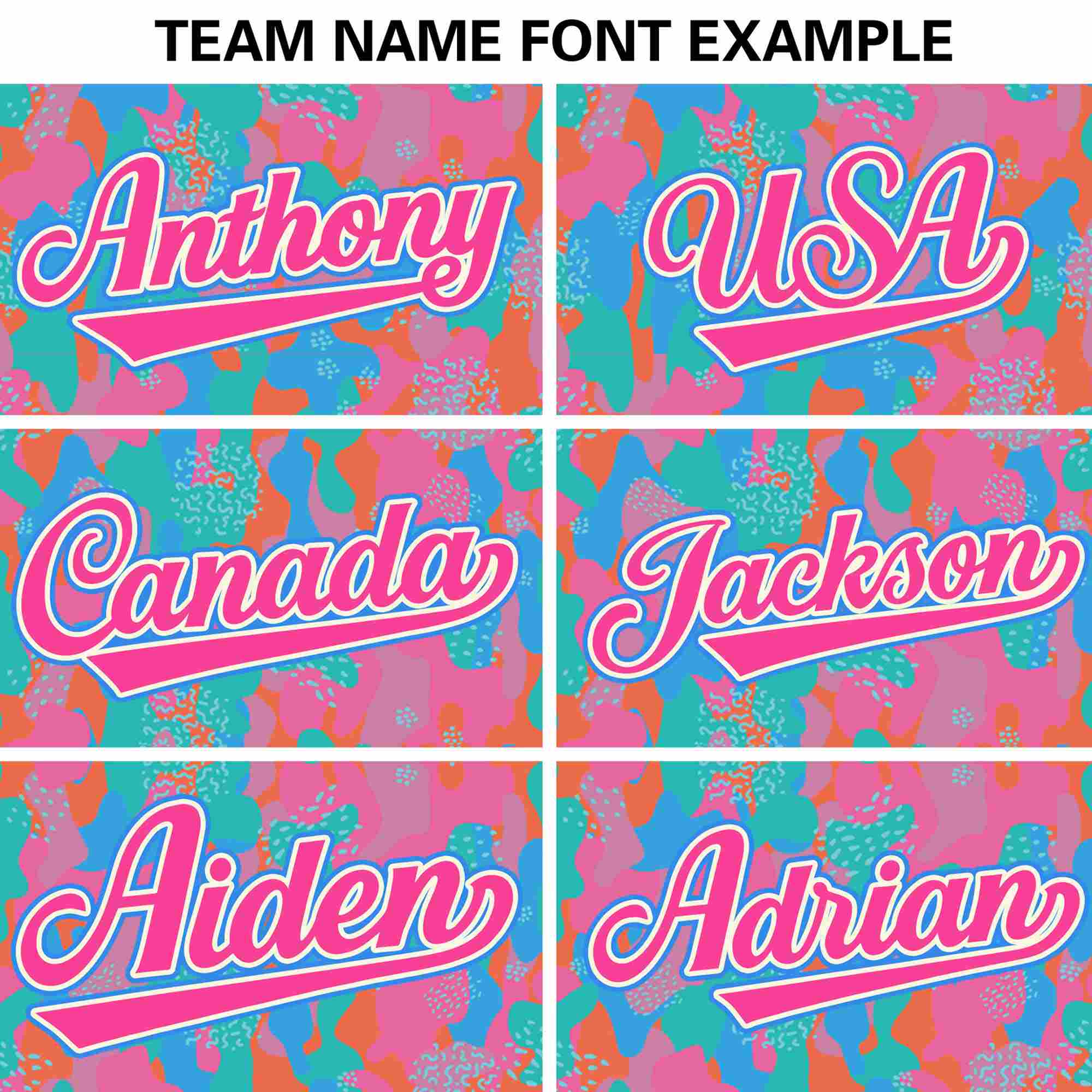 Custom Pink Cream-Powder Blue Camo Outdoor Windbreaker Personalized Waterproof Jacket