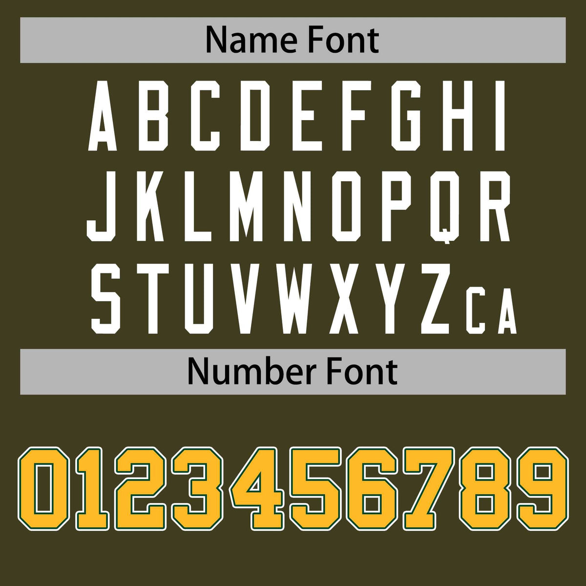 Custom Olive Gold-White Classic Style Waterproof Jacket