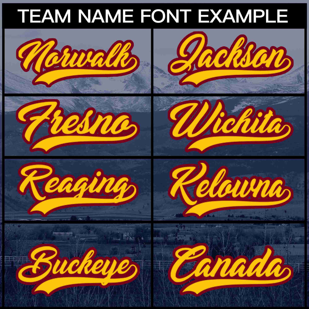 Custom Navy Yellow-Crimson Denver City Connect Baseball Jersey