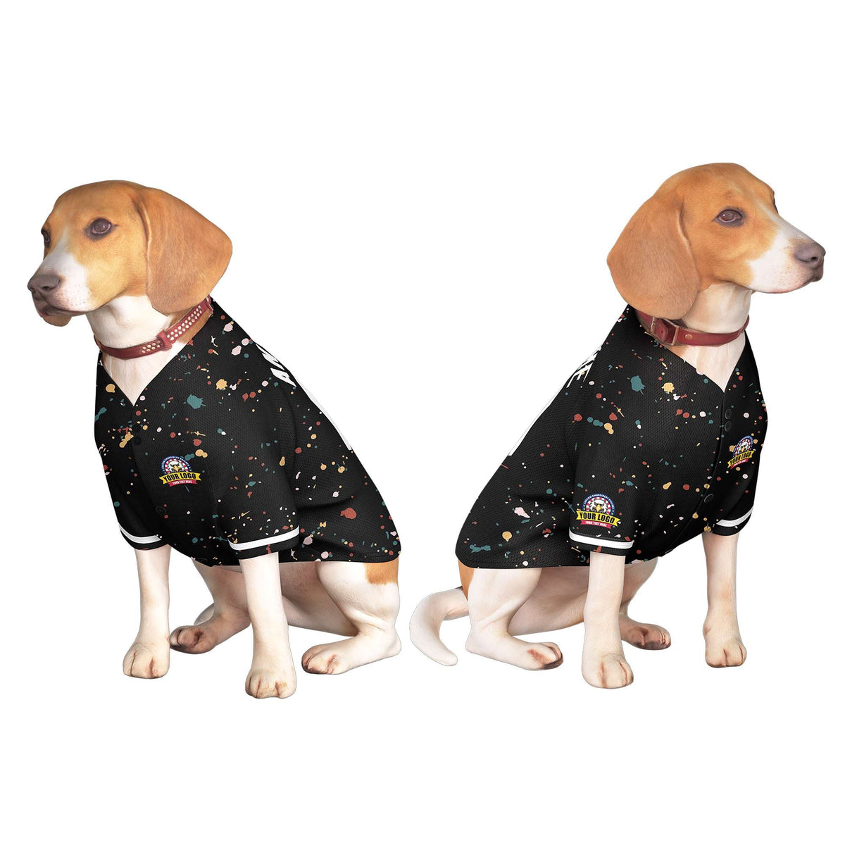 Custom Black Kelly Green Classic Style Dog Jersey |KXKSHOP