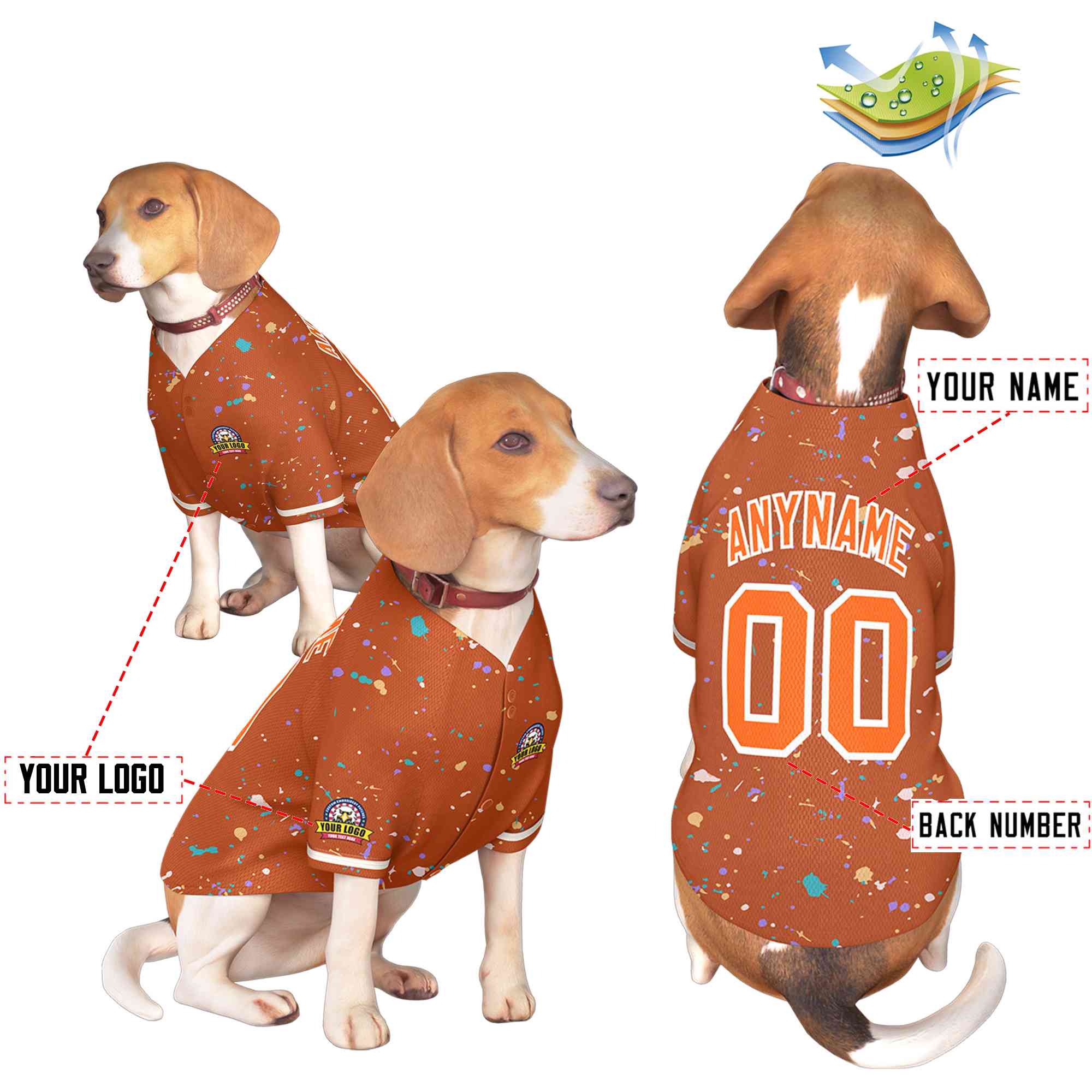Custom Black Kelly Green Classic Style Dog Jersey |KXKSHOP