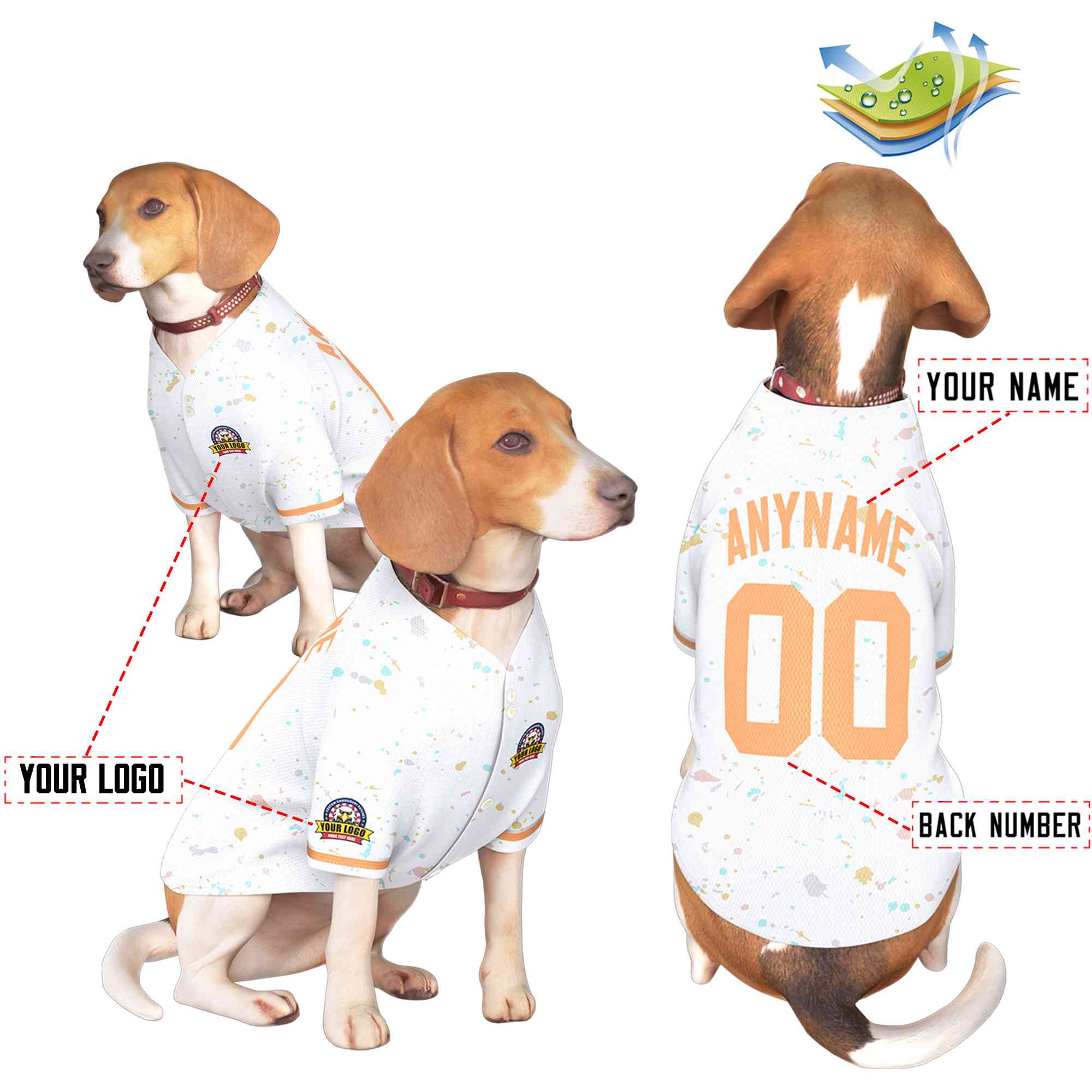 Custom Black Kelly Green Classic Style Dog Jersey |KXKSHOP