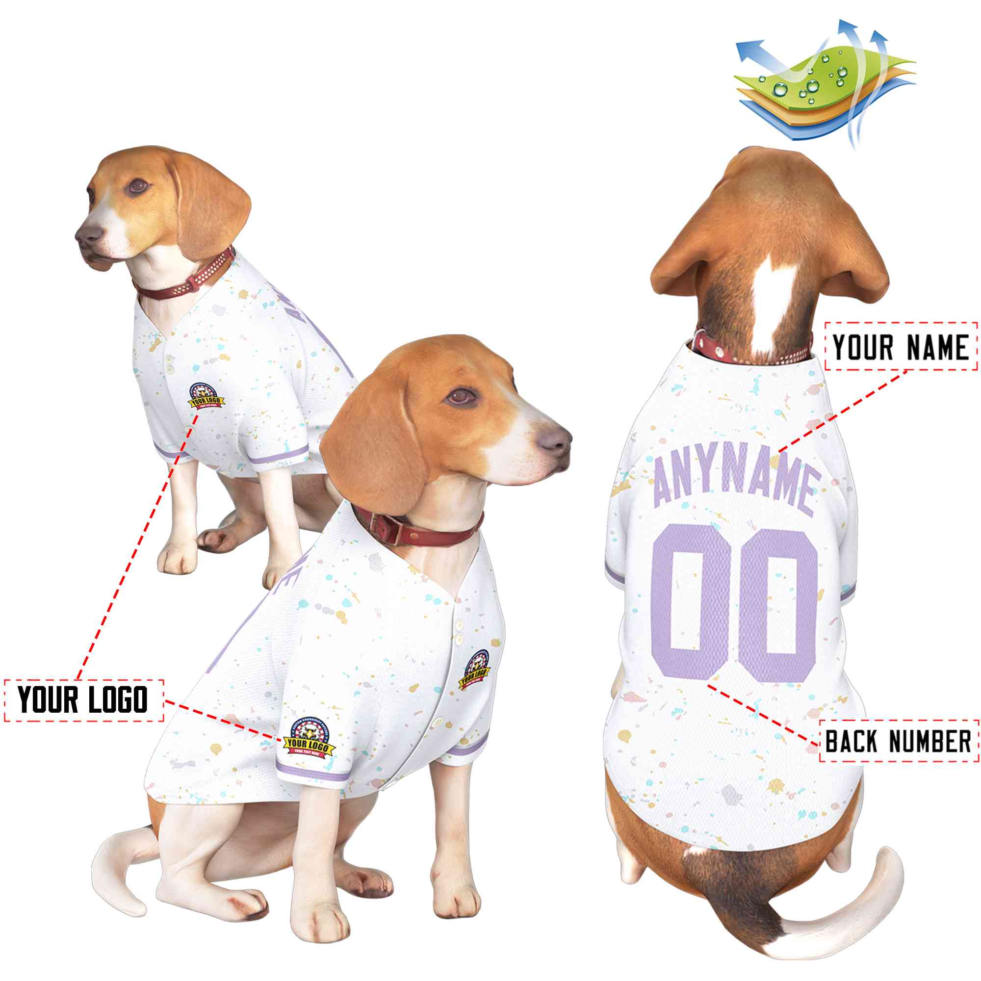 Custom Black Kelly Green Classic Style Dog Jersey |KXKSHOP