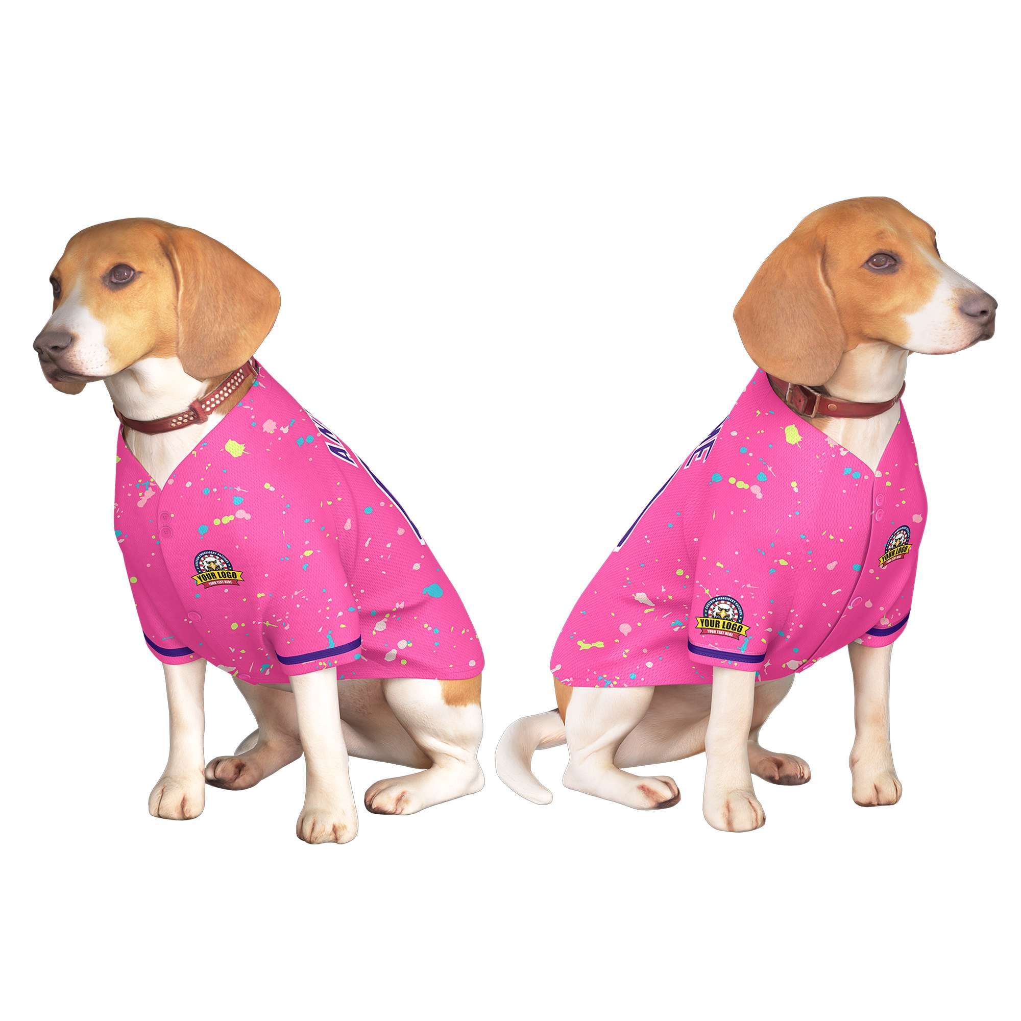 Custom Black Kelly Green Classic Style Dog Jersey |KXKSHOP