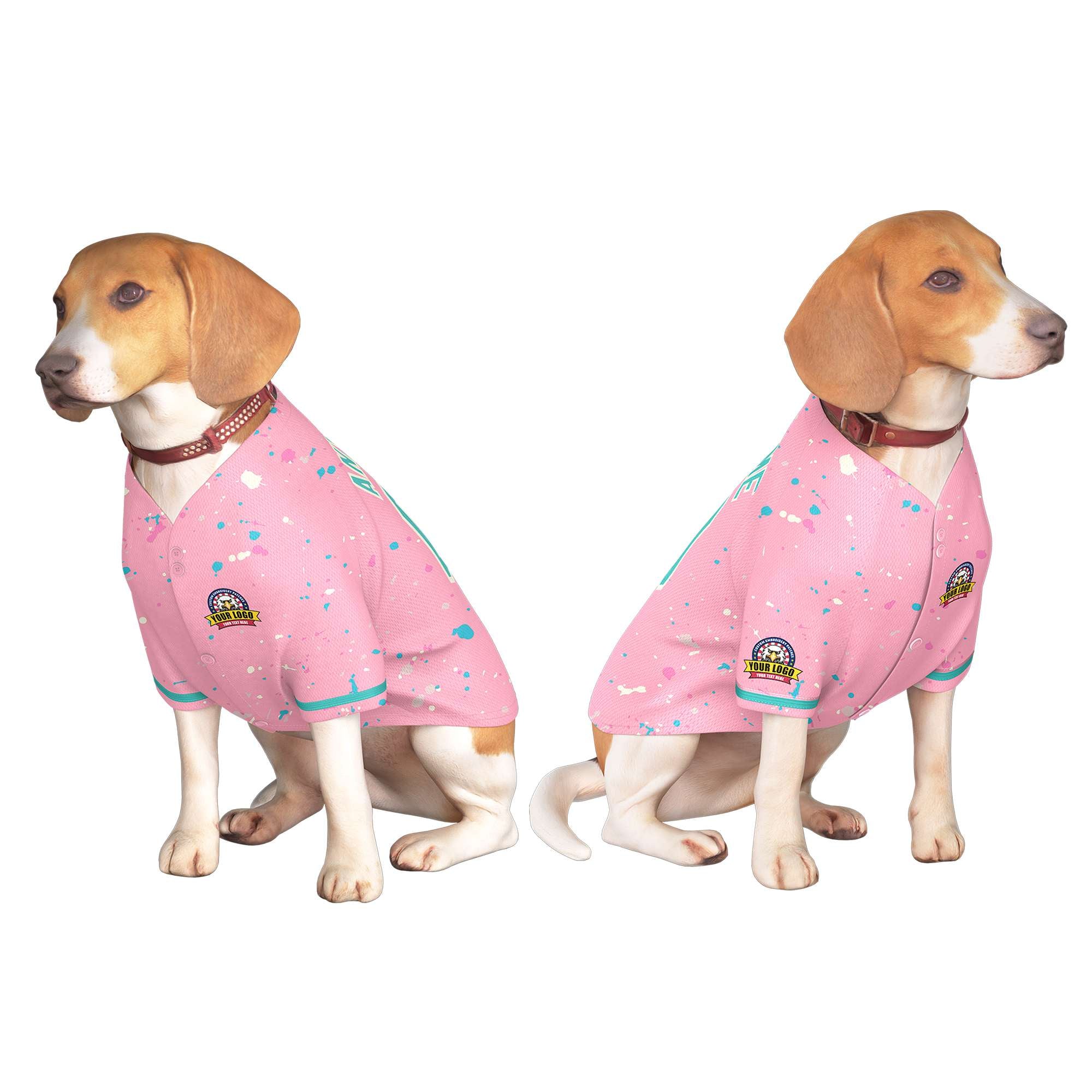 Custom Black Kelly Green Classic Style Dog Jersey |KXKSHOP