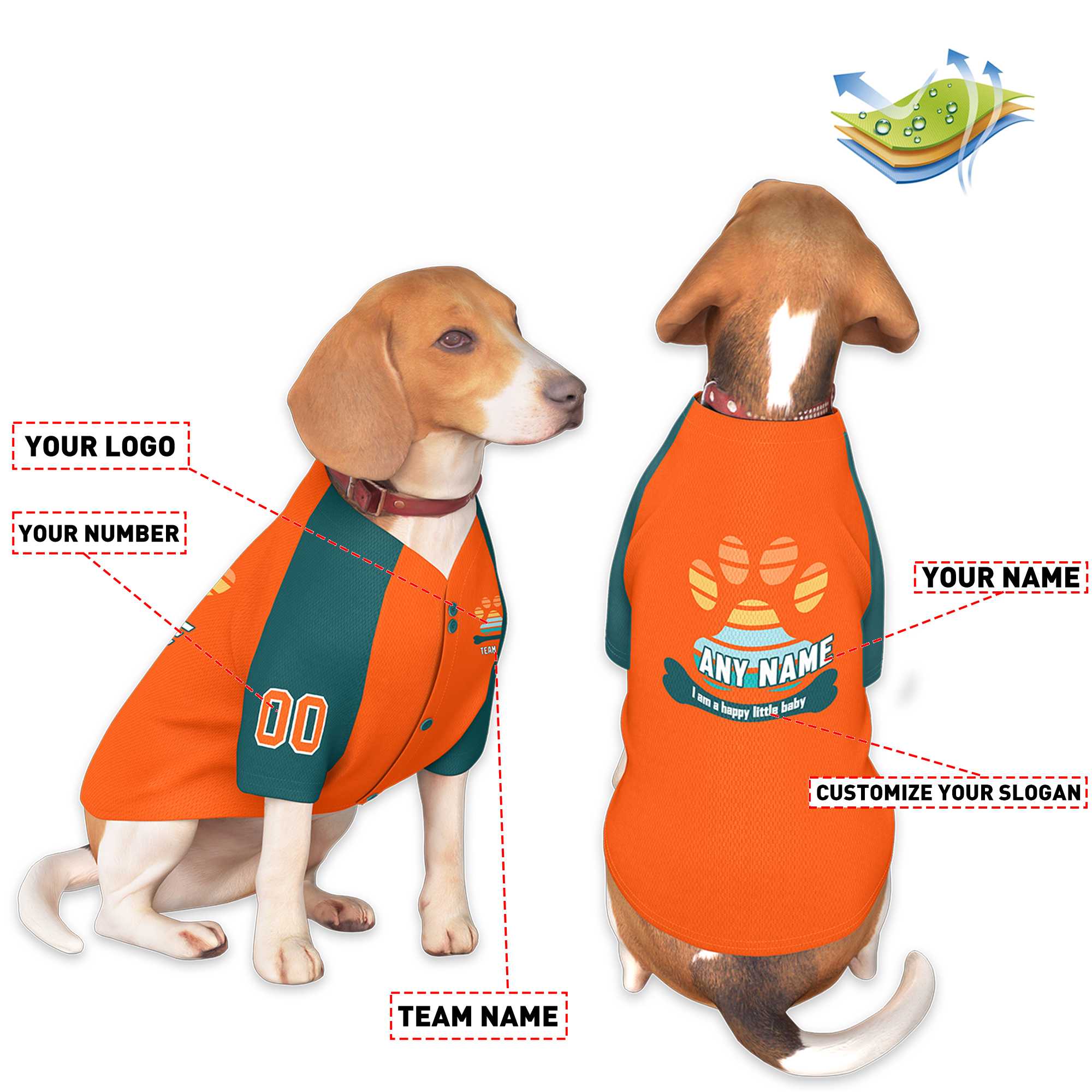 Custom Black Kelly Green Classic Style Dog Jersey |KXKSHOP