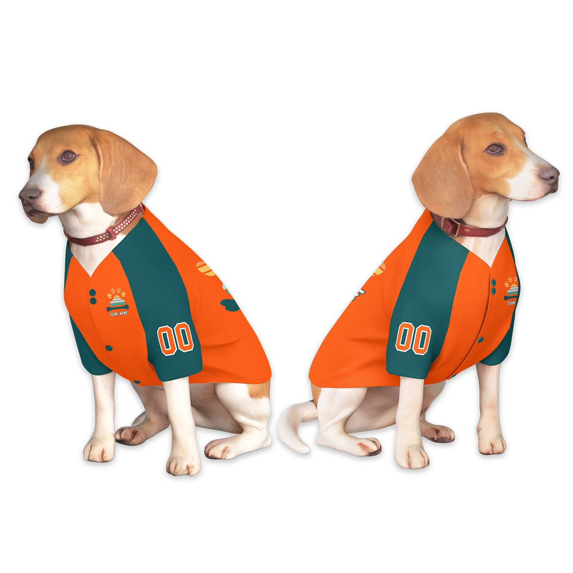 Custom Black Kelly Green Classic Style Dog Jersey |KXKSHOP