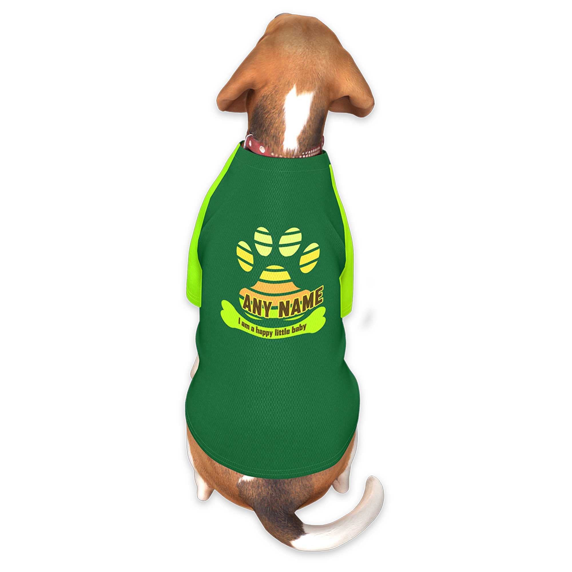 Custom Black Kelly Green Classic Style Dog Jersey |KXKSHOP