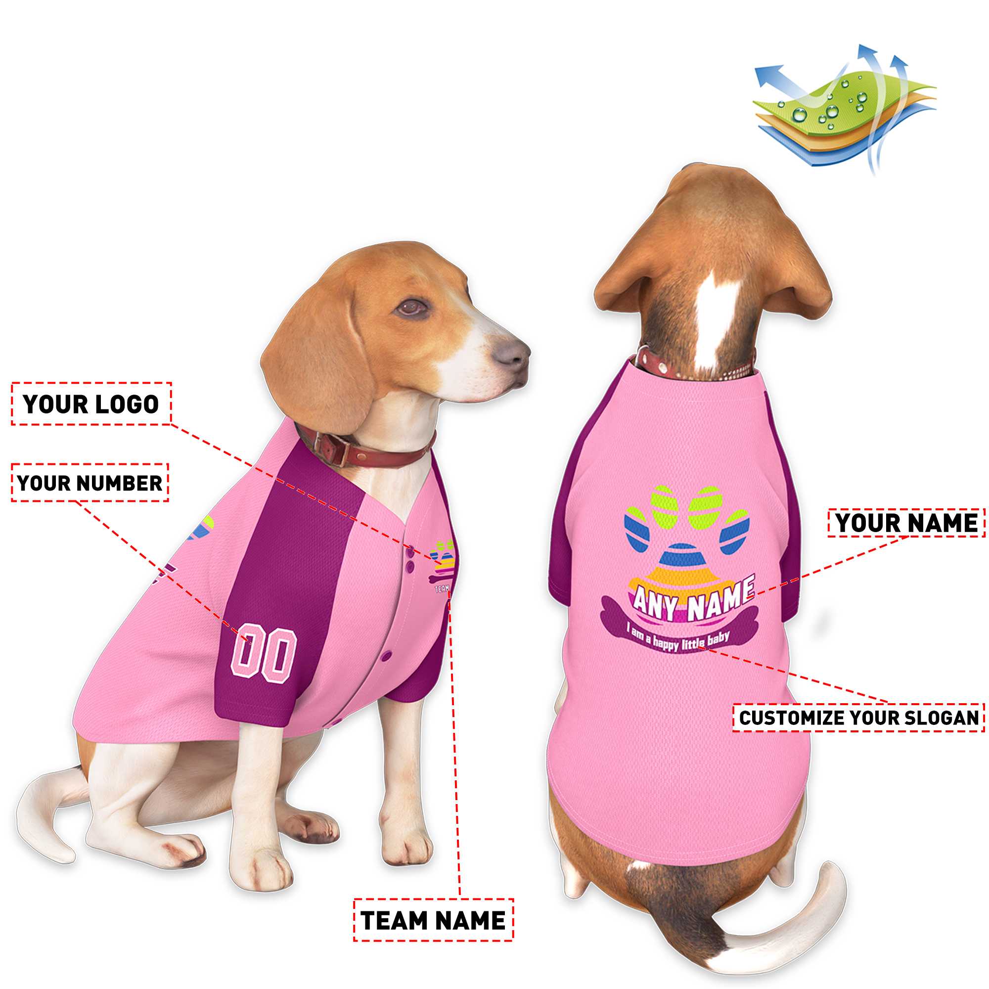 Custom Black Kelly Green Classic Style Dog Jersey |KXKSHOP