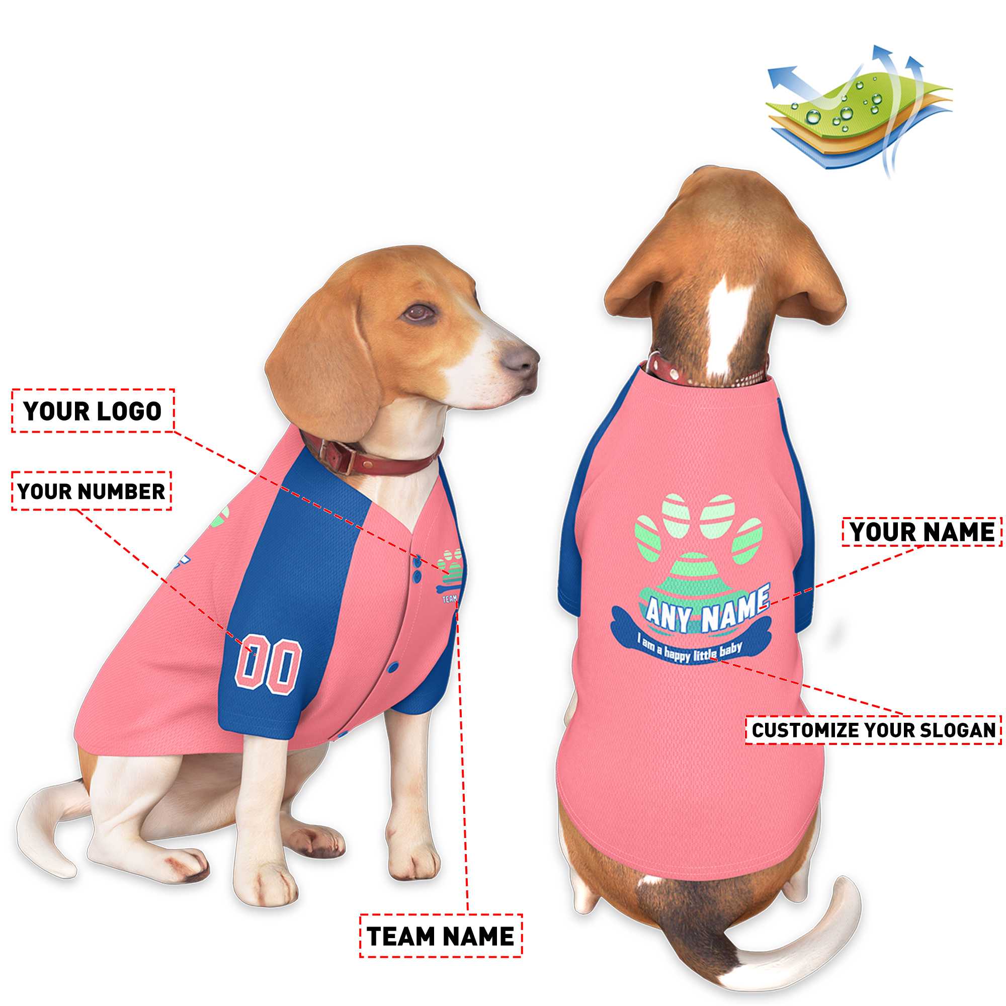 Custom Black Kelly Green Classic Style Dog Jersey |KXKSHOP