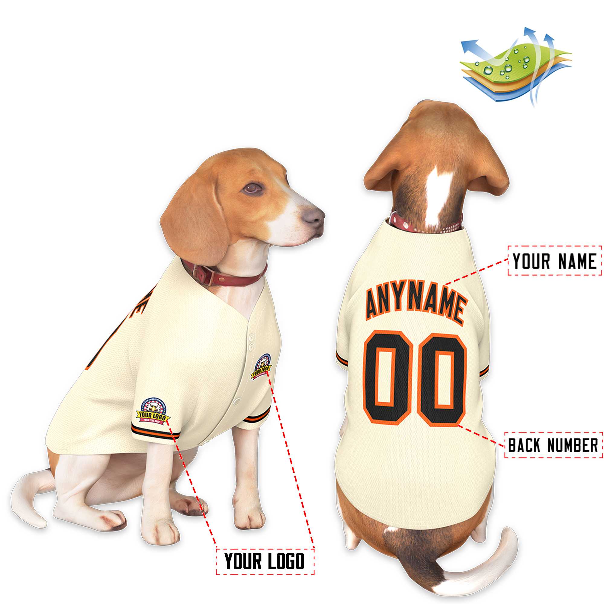 Custom Black Kelly Green Classic Style Dog Jersey |KXKSHOP