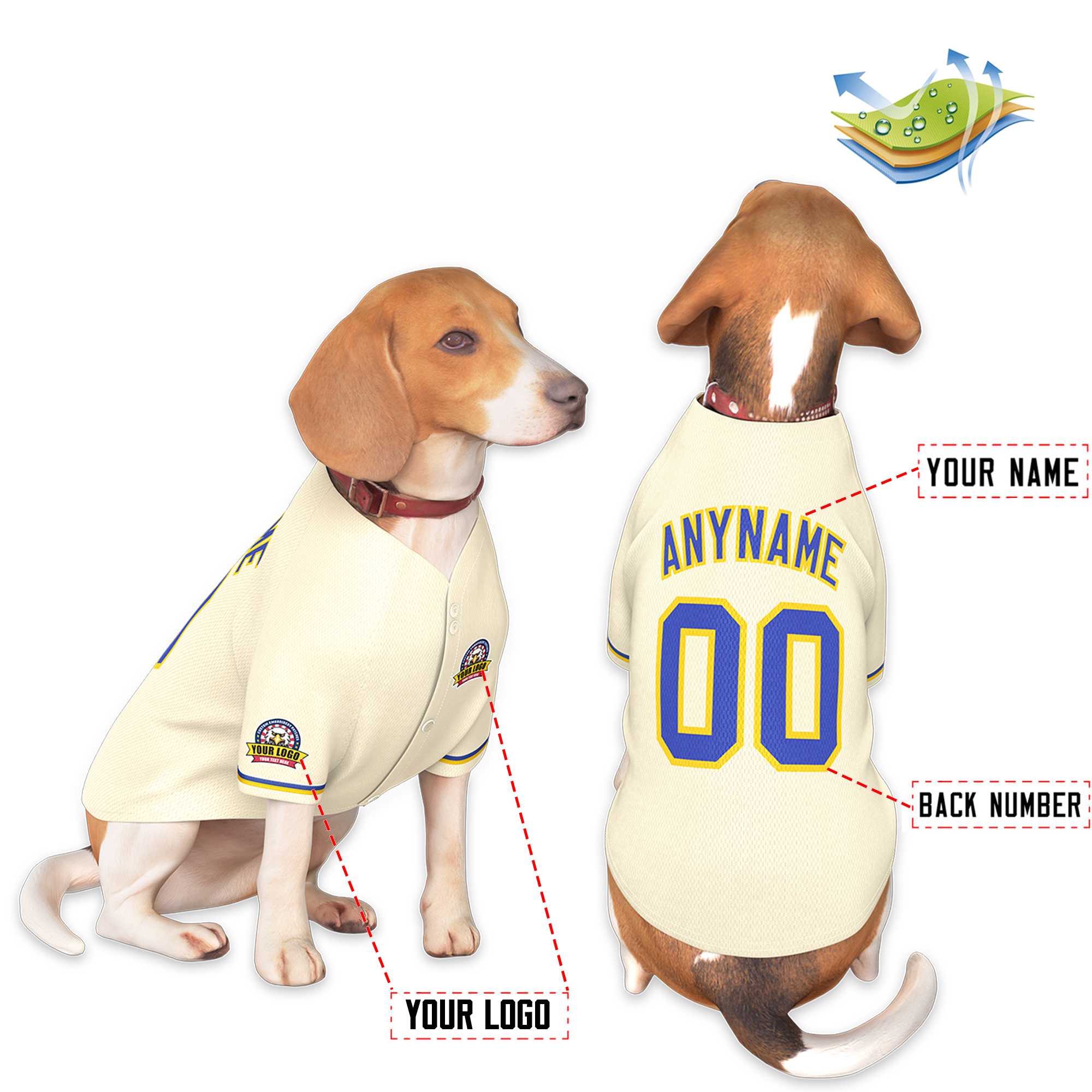 Custom Black Kelly Green Classic Style Dog Jersey |KXKSHOP