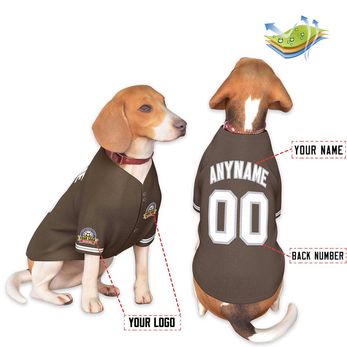 Custom Black Kelly Green Classic Style Dog Jersey |KXKSHOP