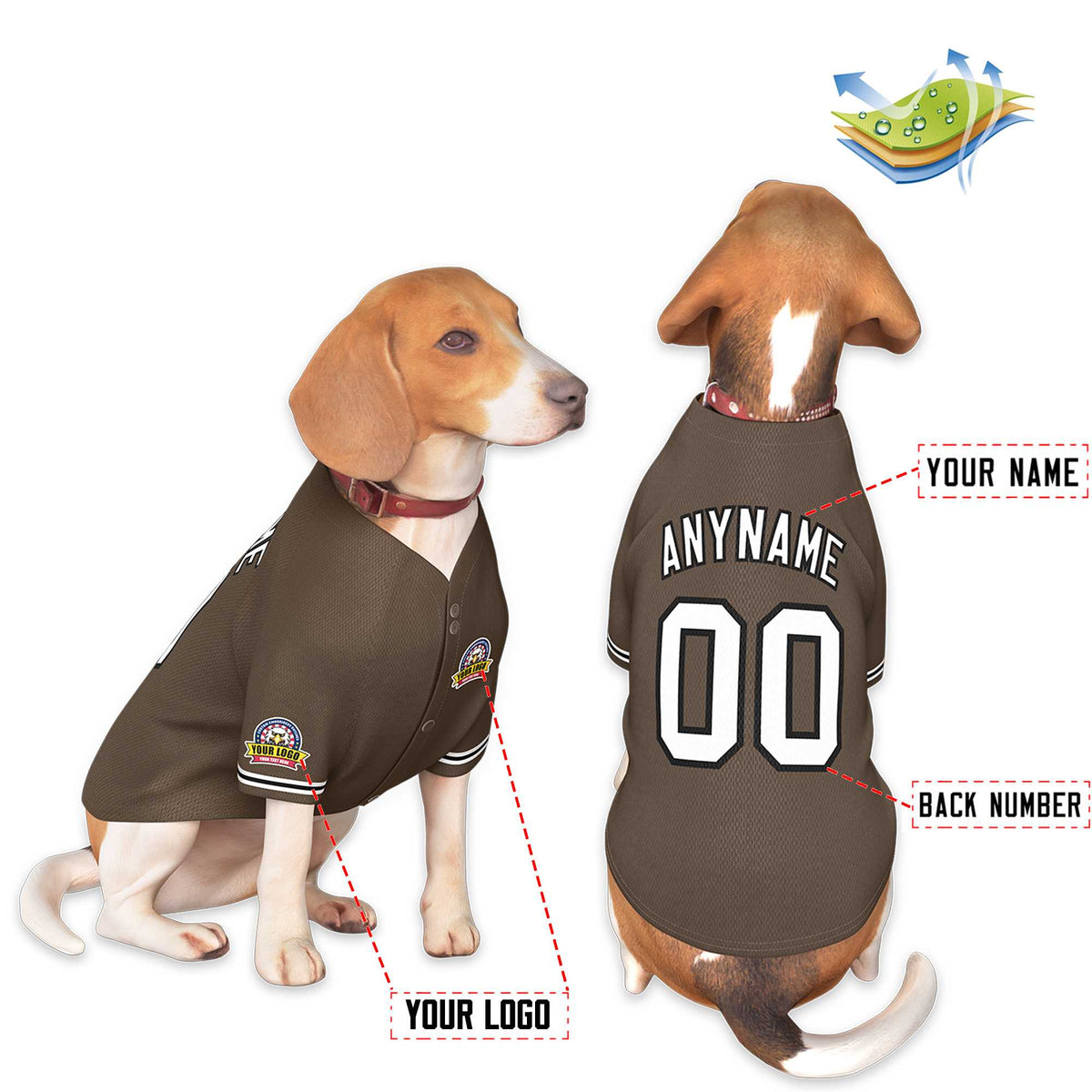 Custom Black Kelly Green Classic Style Dog Jersey |KXKSHOP