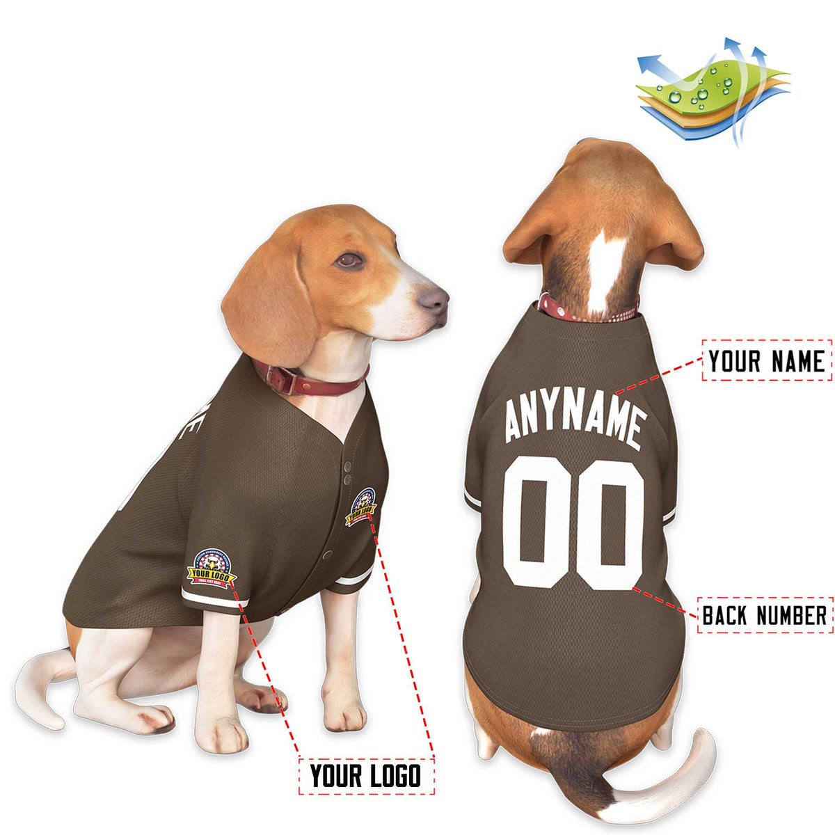 Custom Black Kelly Green Classic Style Dog Jersey |KXKSHOP