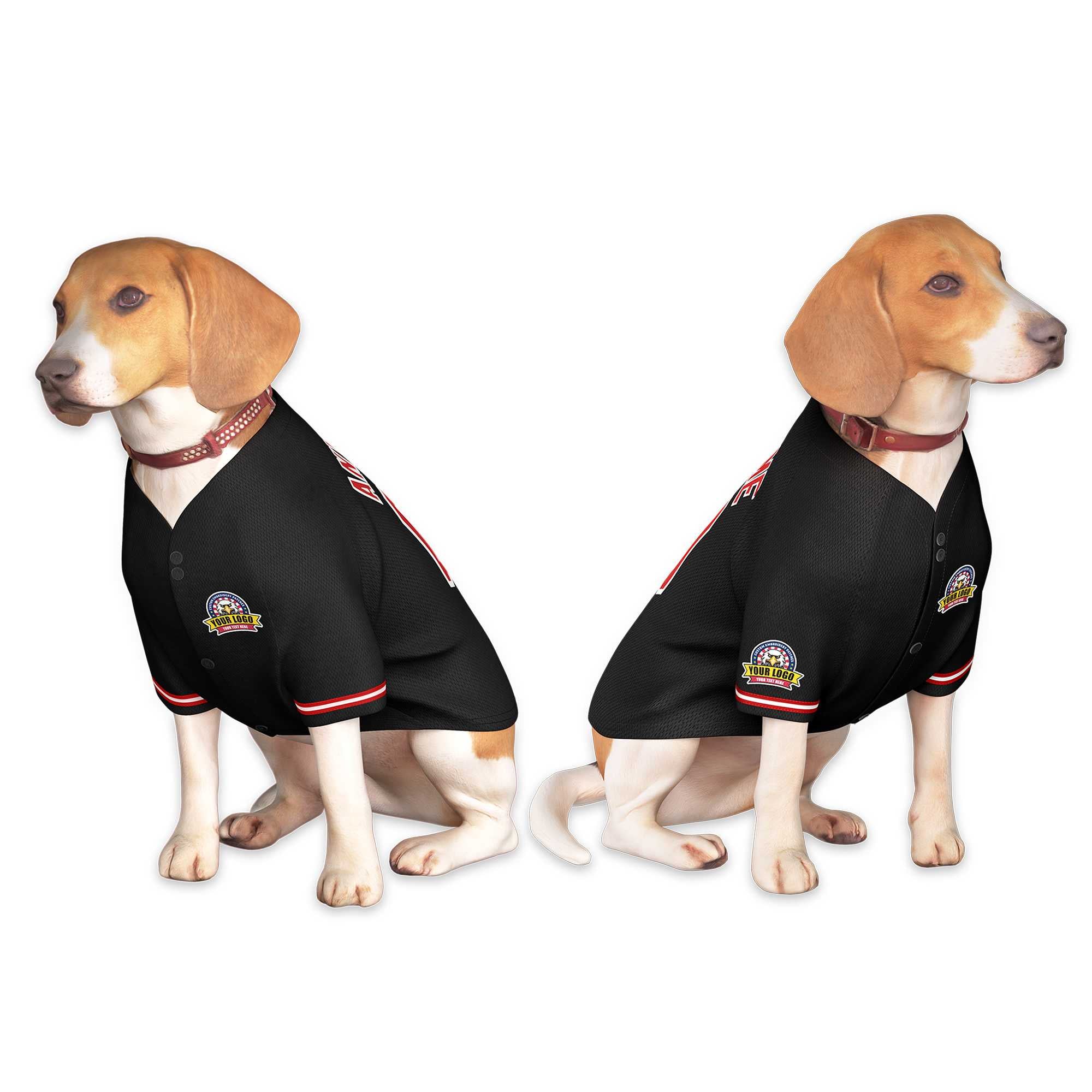 Custom Black Kelly Green Classic Style Dog Jersey |KXKSHOP