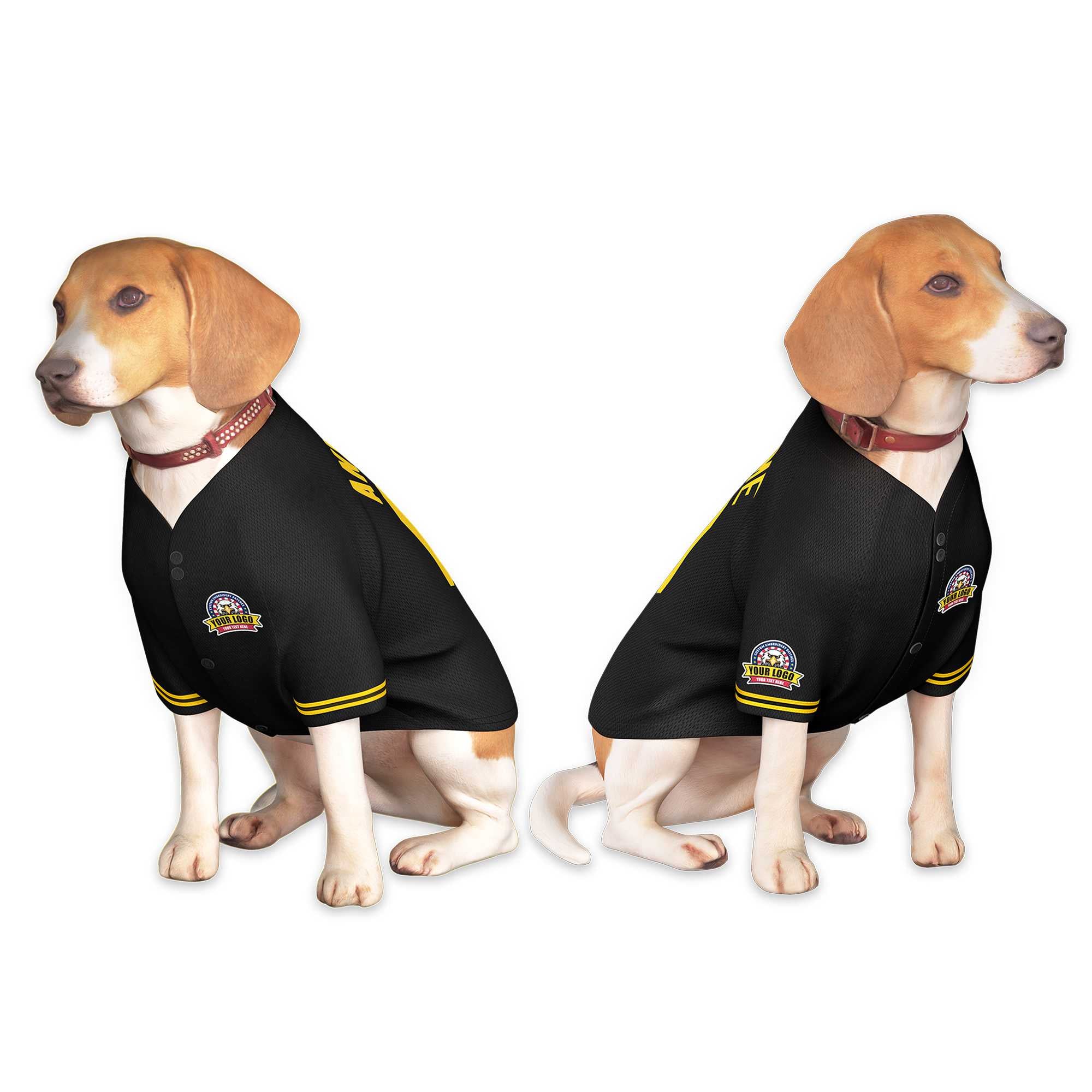 Custom Black Kelly Green Classic Style Dog Jersey |KXKSHOP