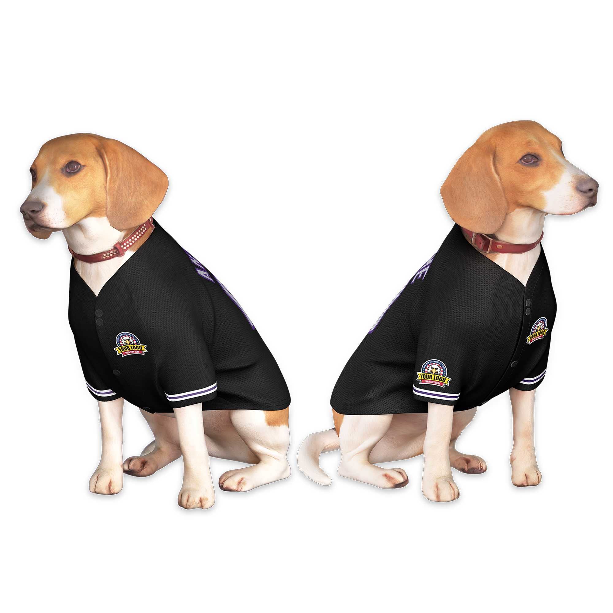 Custom Black Kelly Green Classic Style Dog Jersey |KXKSHOP